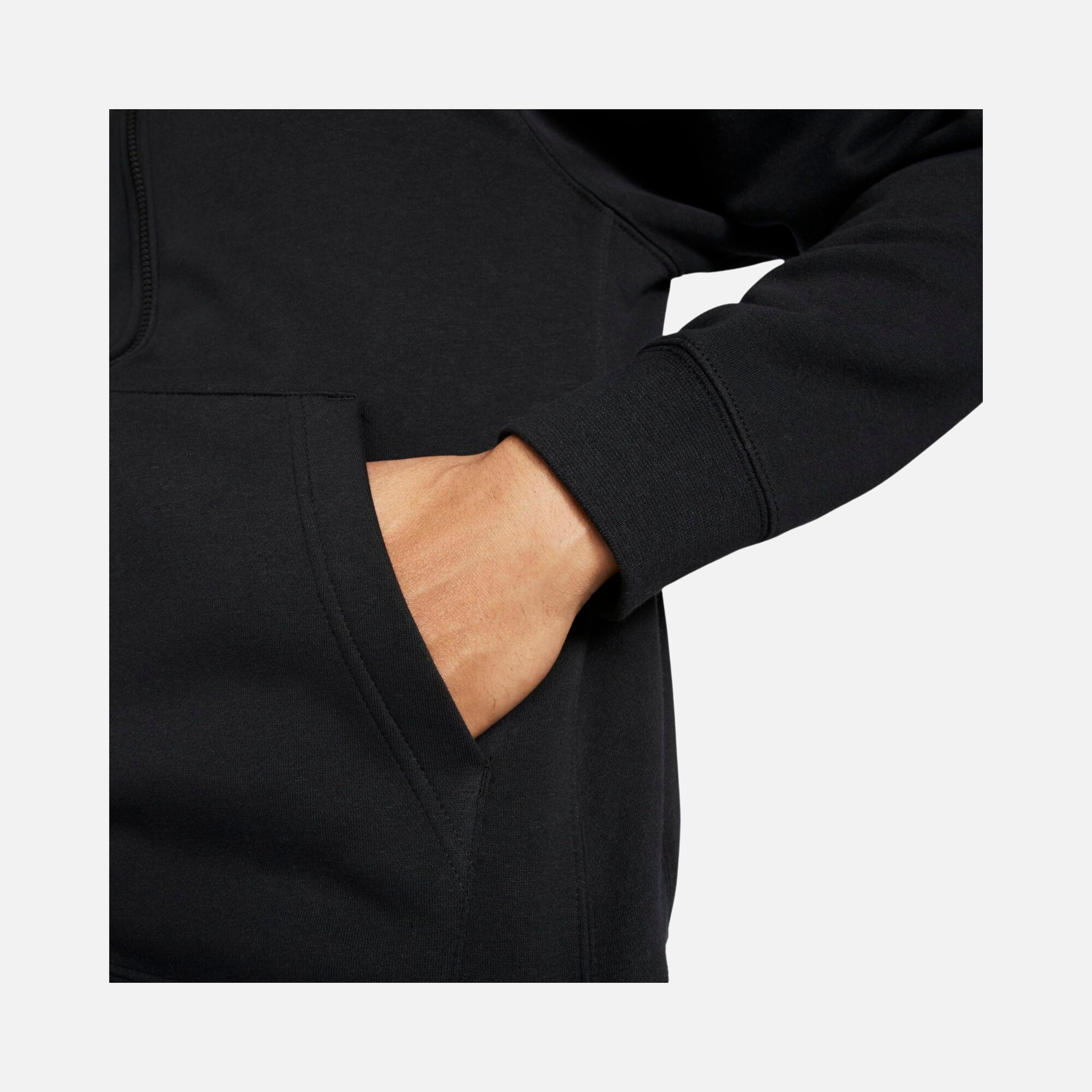 Nike Sportswear Club Fleece Full-Zip Hoodie Erkek Sweatshirt