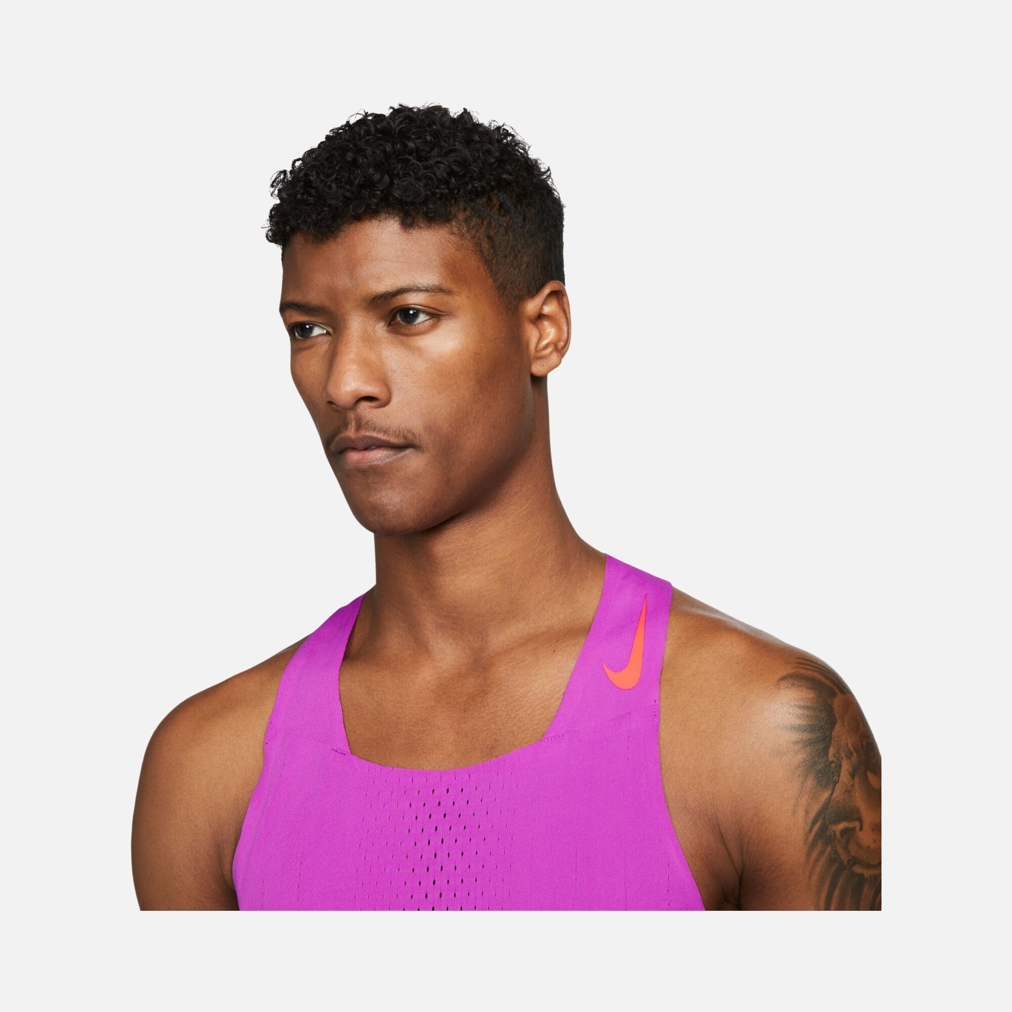 Nike Dri-Fit ADV AeroSwift Singlet Running Racing Erkek Atlet