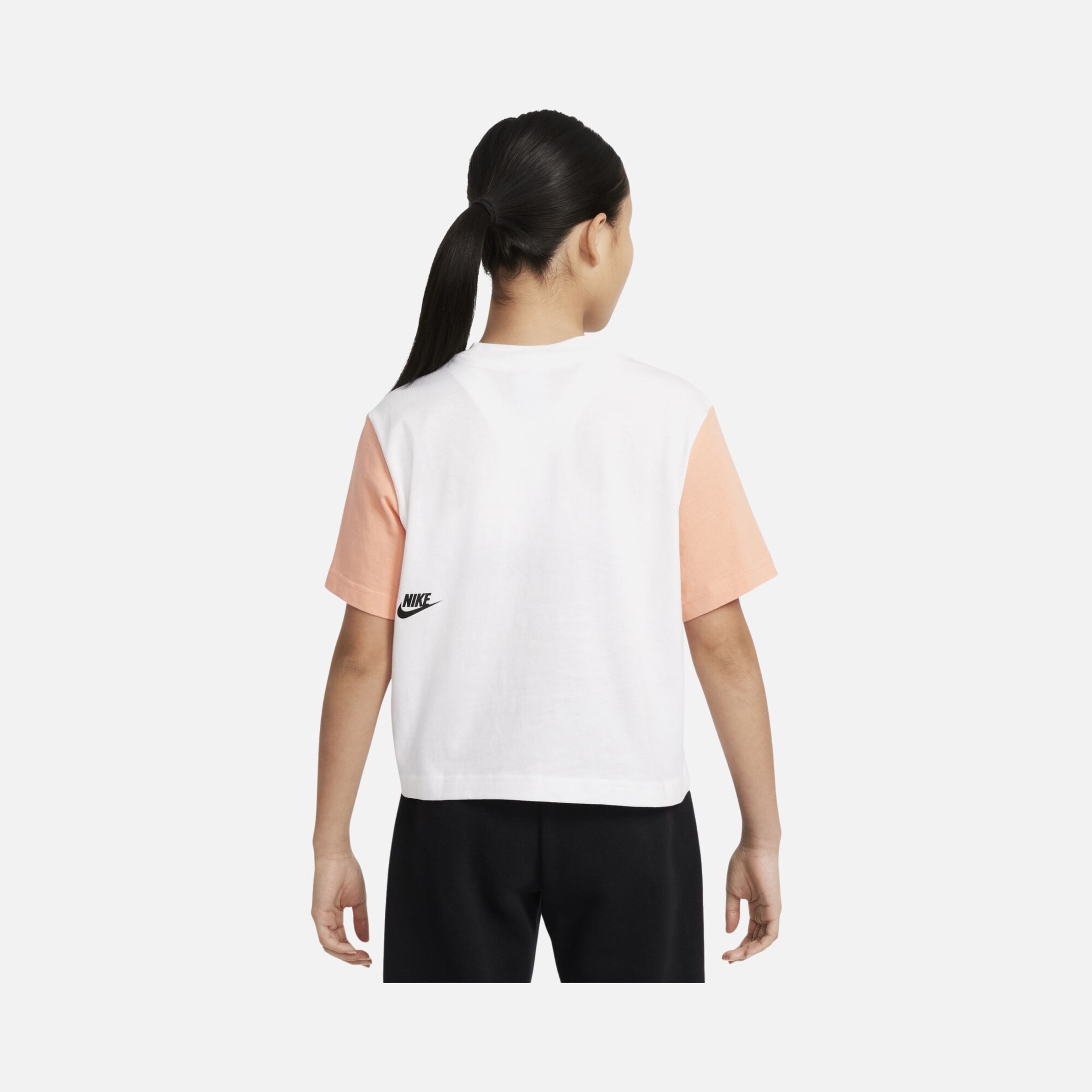 Nike Sportswear Essential Boxy Dance Short-Sleeve (Girls') Çocuk Tişört