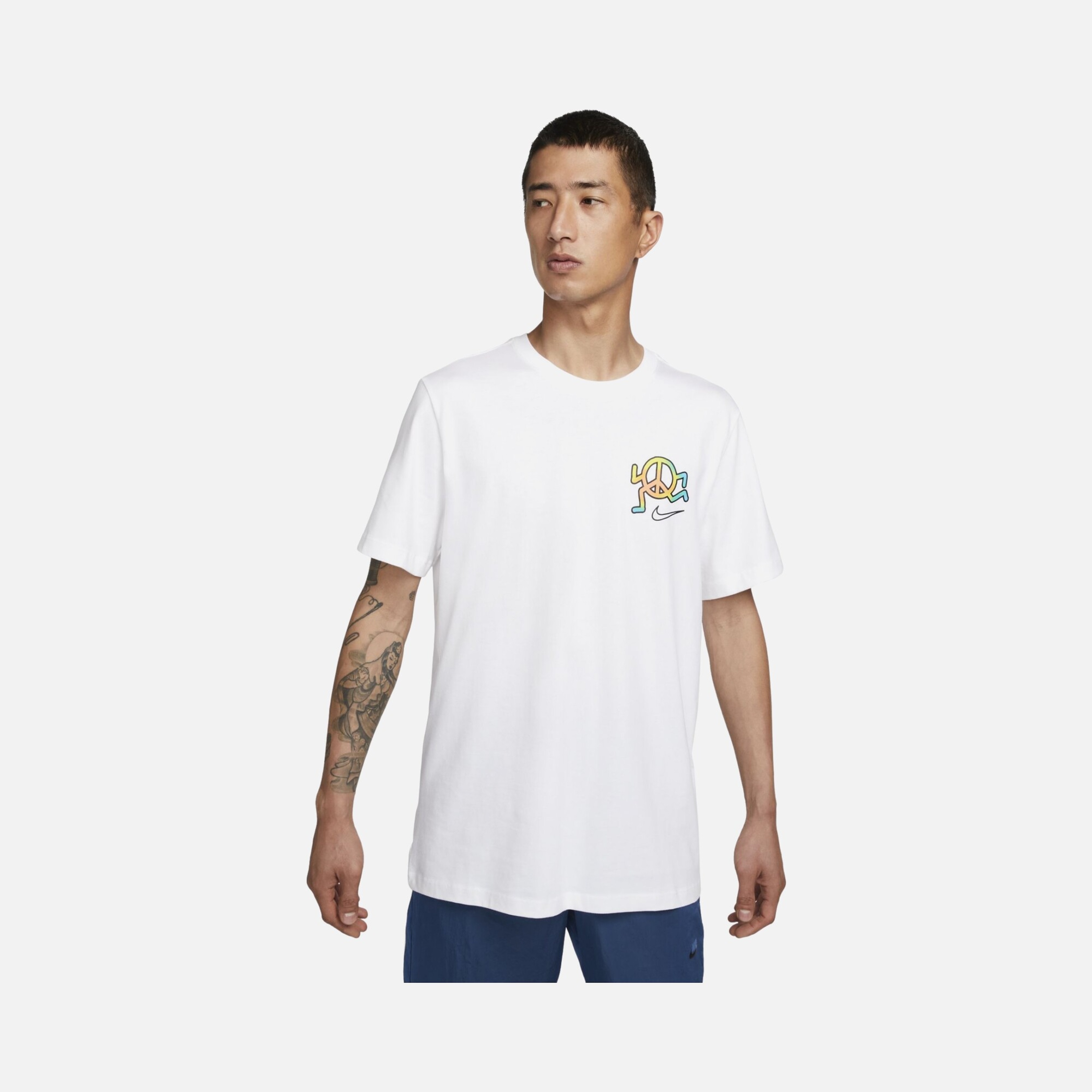 Nike Sportswear ''Peace Love'' Short-Sleeve Erkek Tişört | Barçın