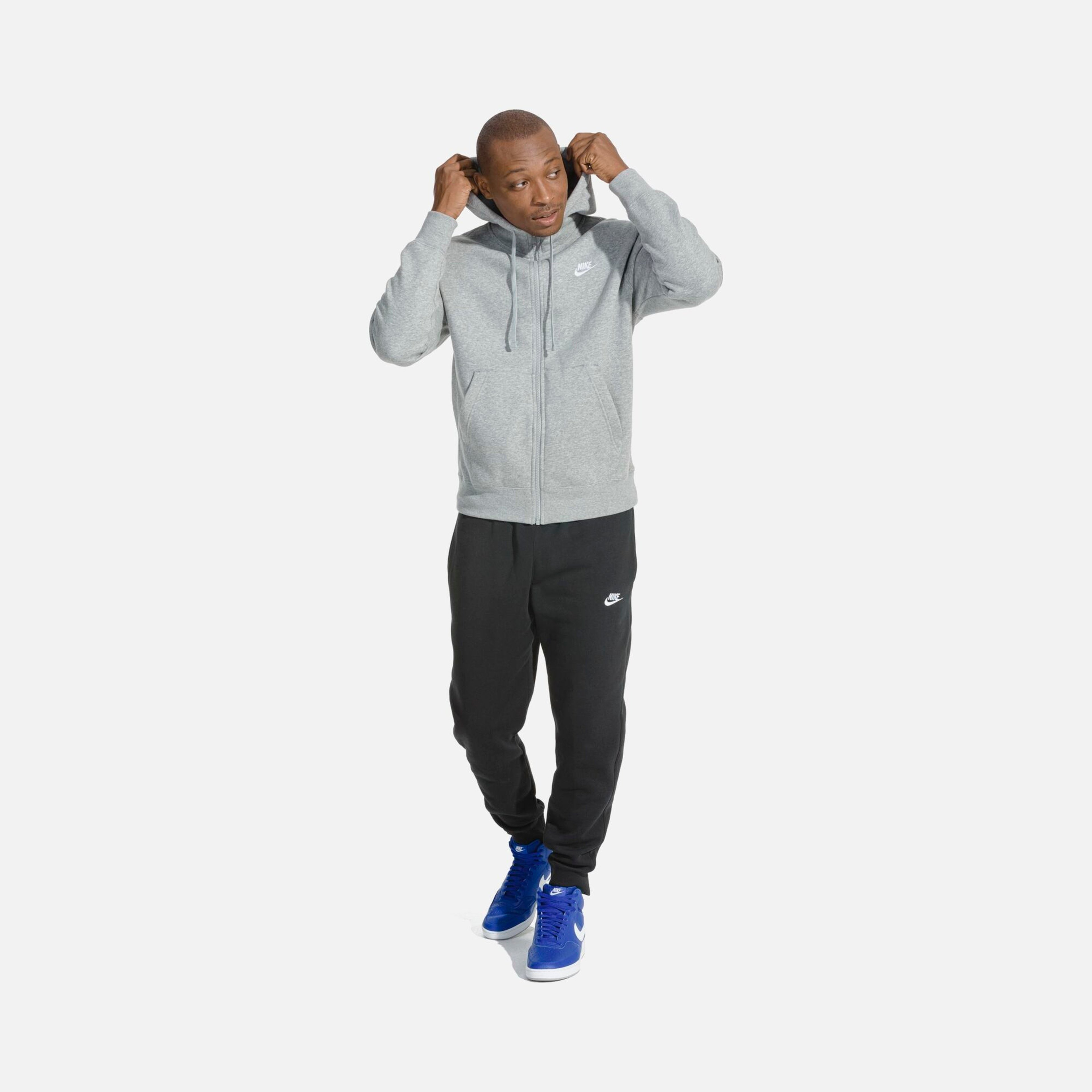 Nike Sportswear Club Fleece Full-Zip Hoodie Erkek Sweatshirt