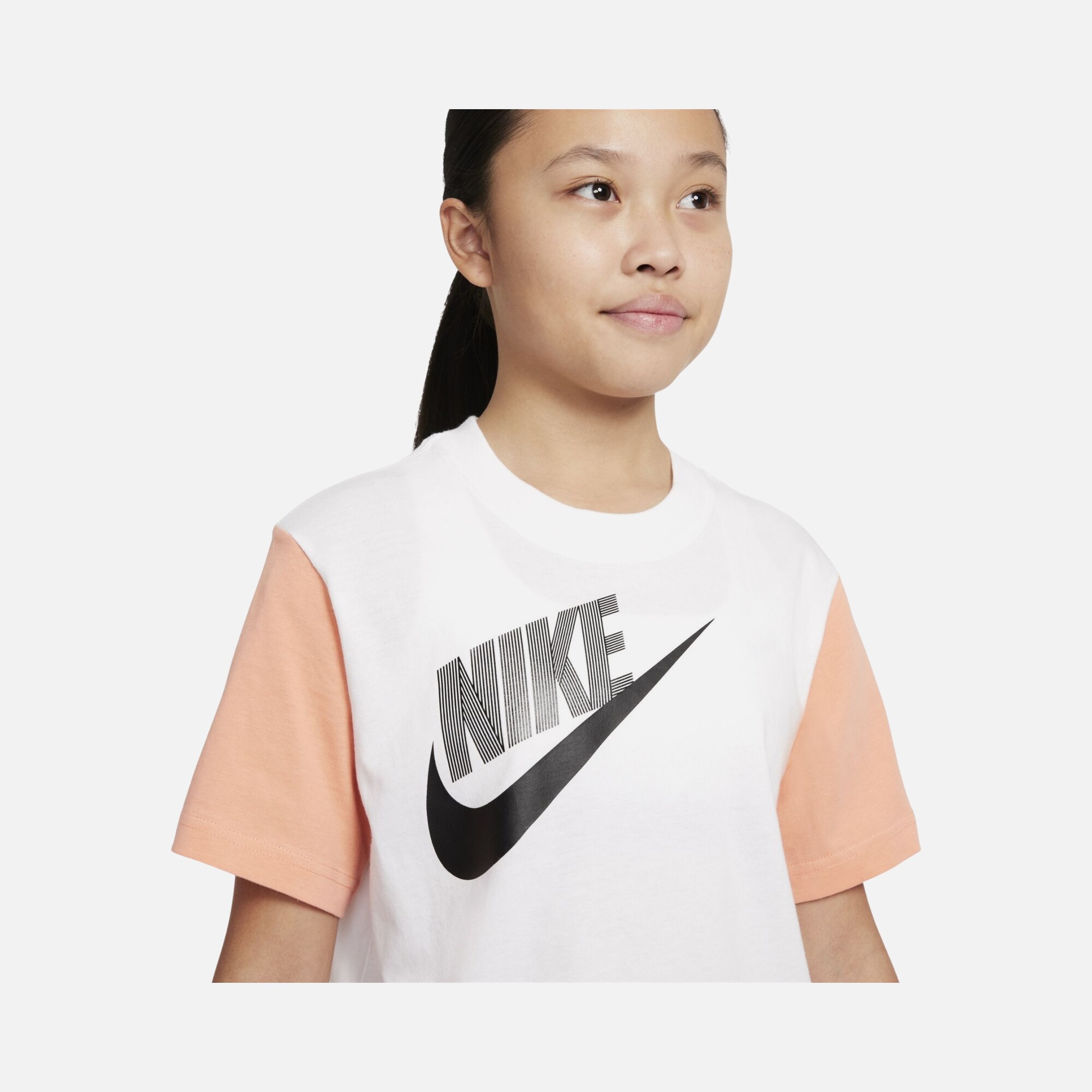 Nike Sportswear Essential Boxy Dance Short-Sleeve (Girls') Çocuk Tişört