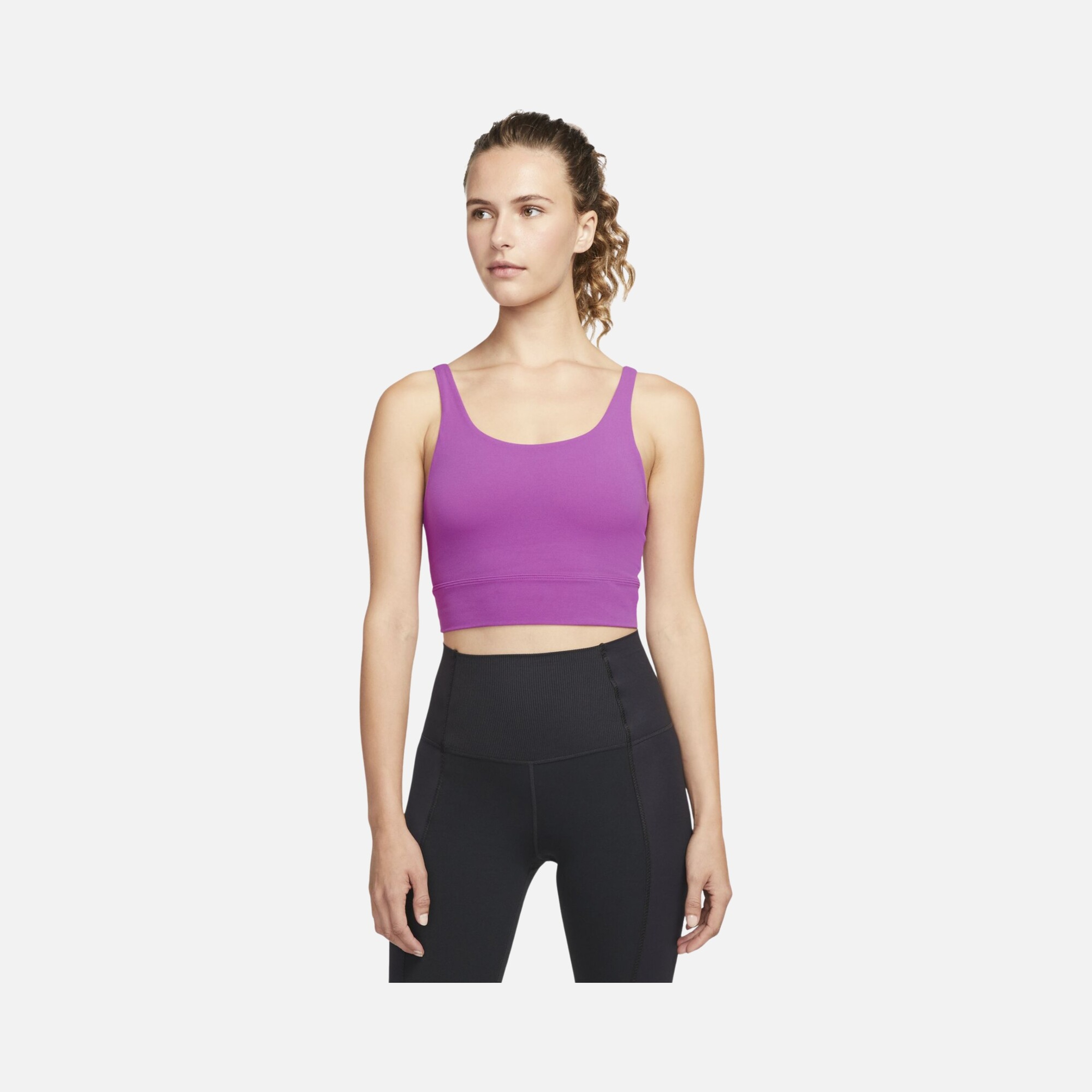 Nike Yoga Luxe Infinalon Crop Top Kadın Atlet