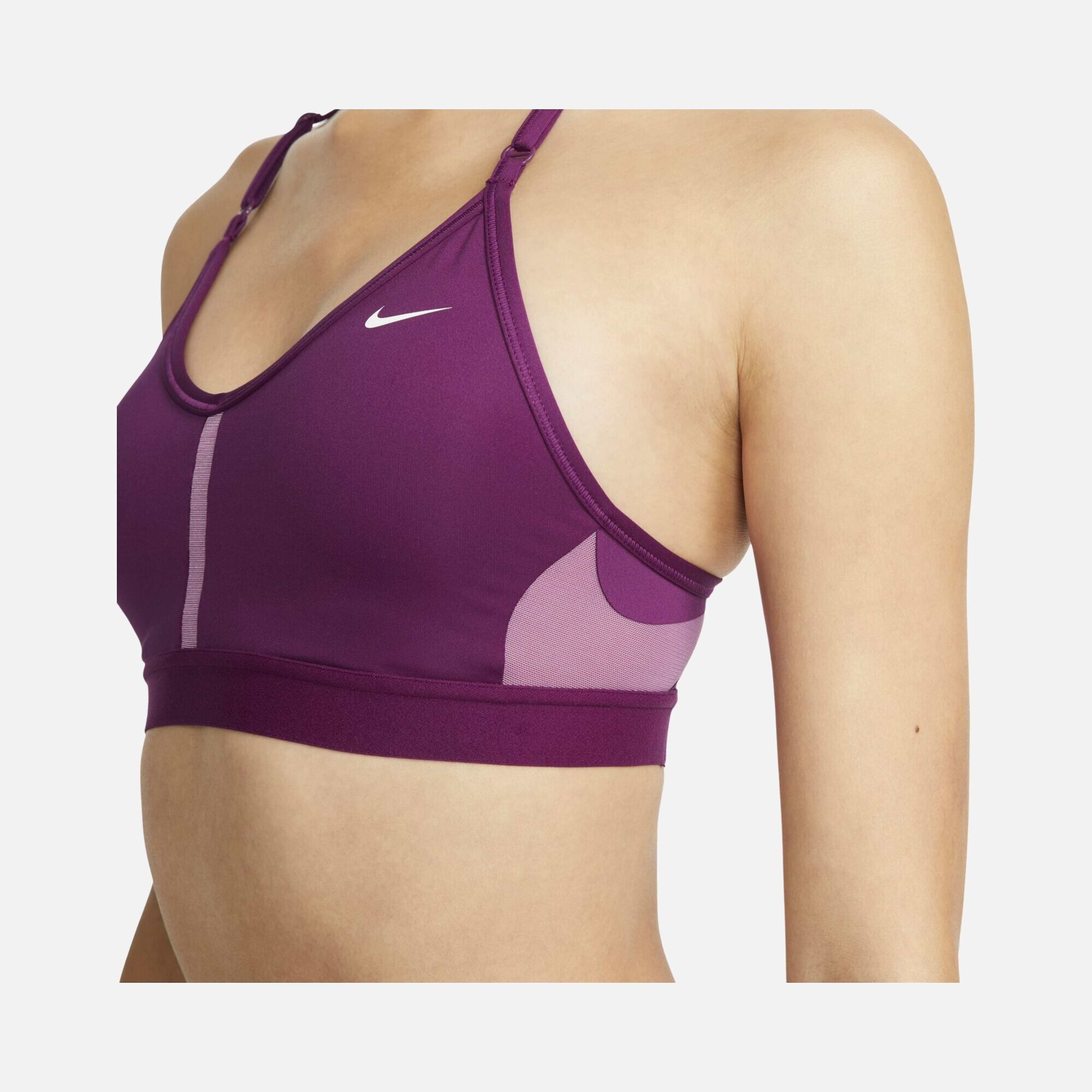 Nike Dri-Fit Indy V Neck Light-Support Sports Training Kadın Bra