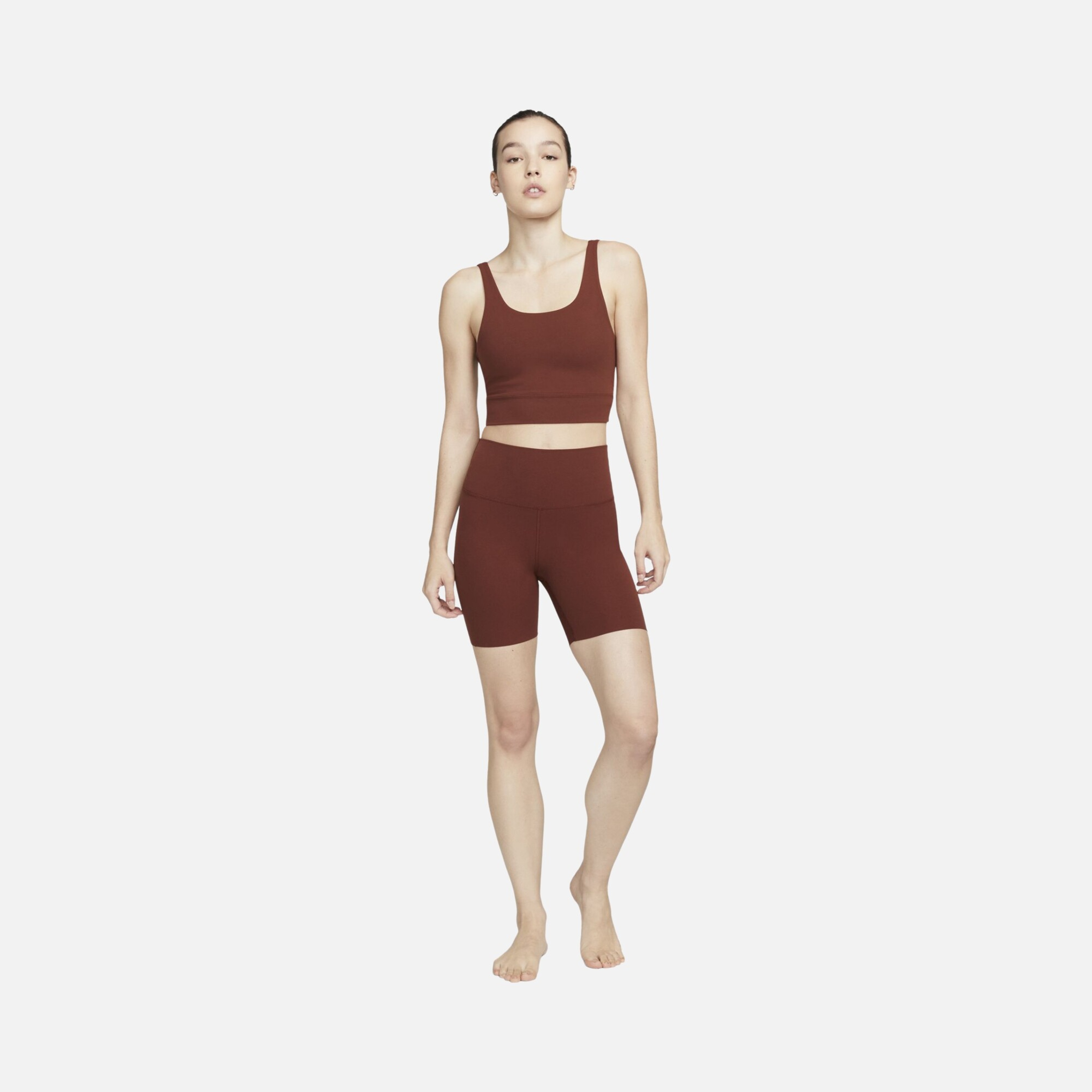 Nike Yoga Luxe Infinalon Crop Top Kadın Atlet