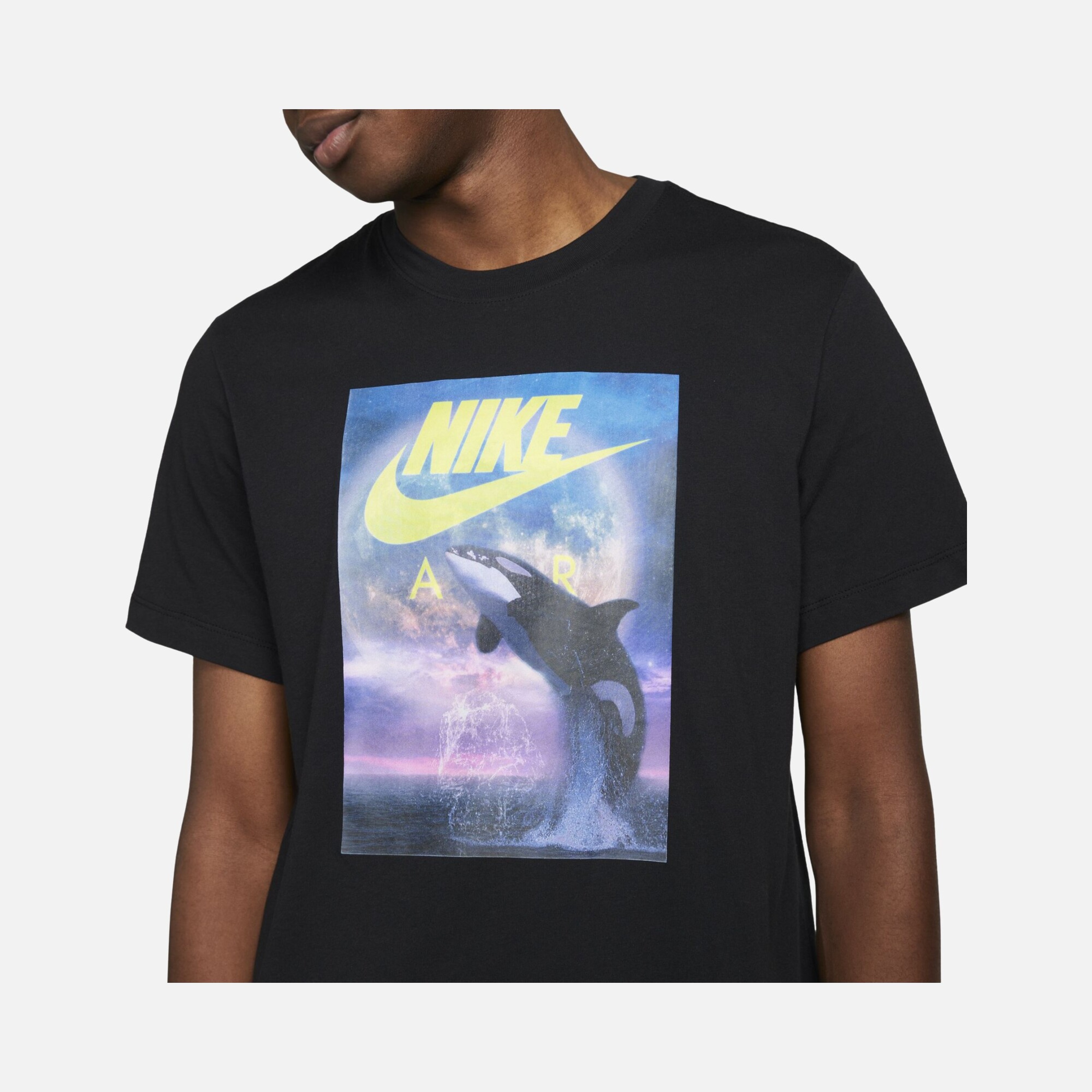Nike Sportswear Whale Futura Photo Short-Sleeve Erkek Tişört