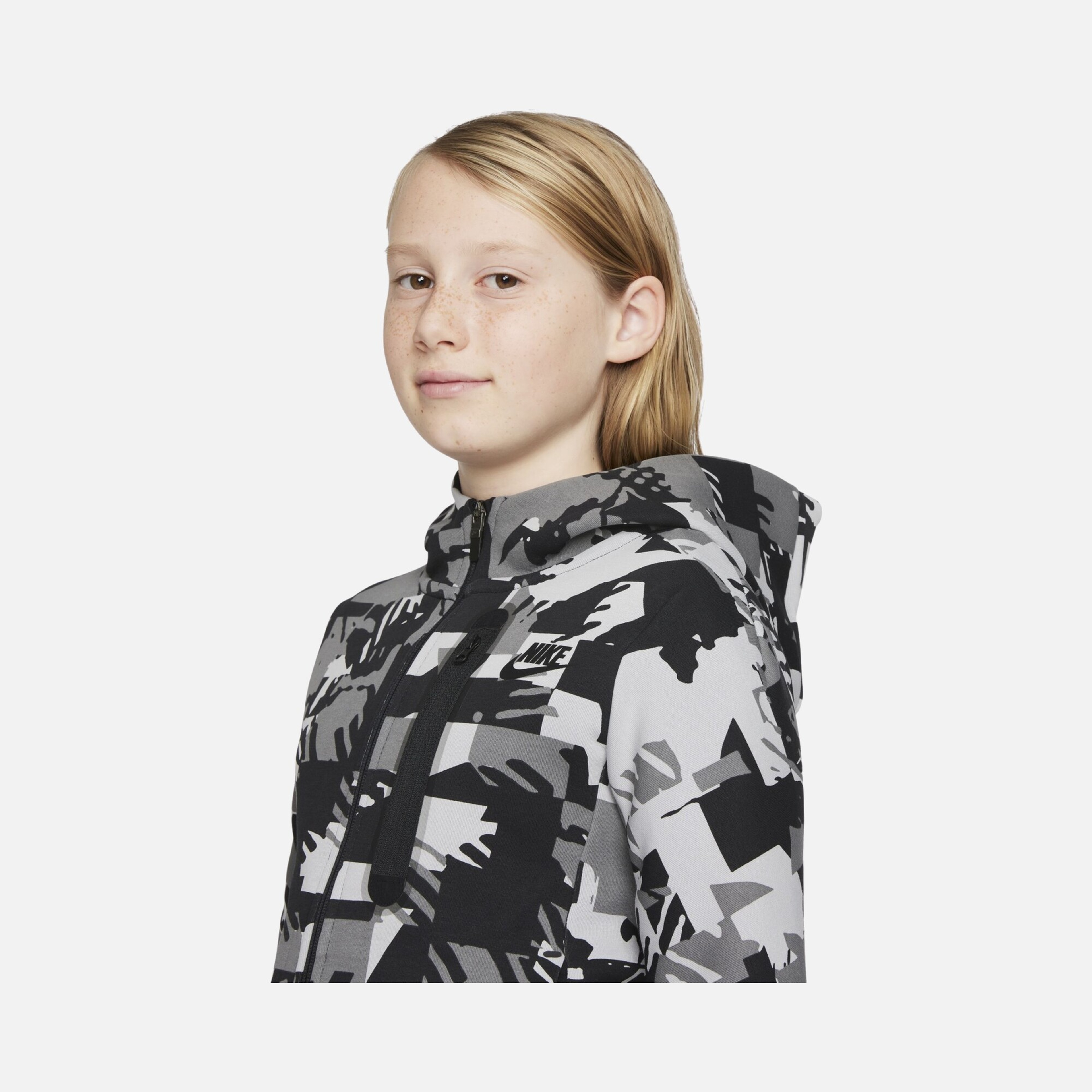 Nike Sportswear Tech Fleece Essential Energy Full-Zip (Boys') Çocuk Sweatshirt