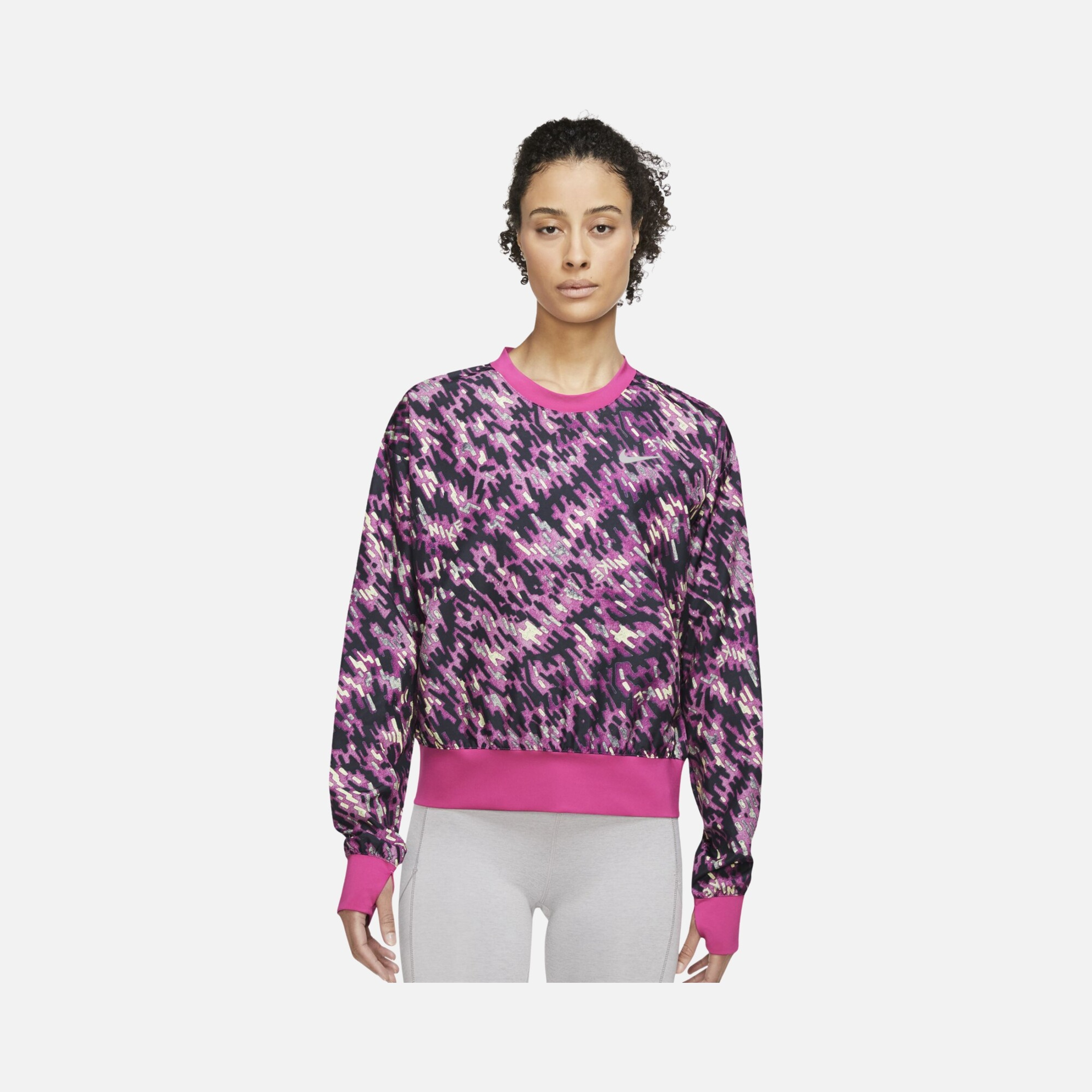 Nike Dri-Fit Pacer Running Long-Sleeve Kadın Tişört