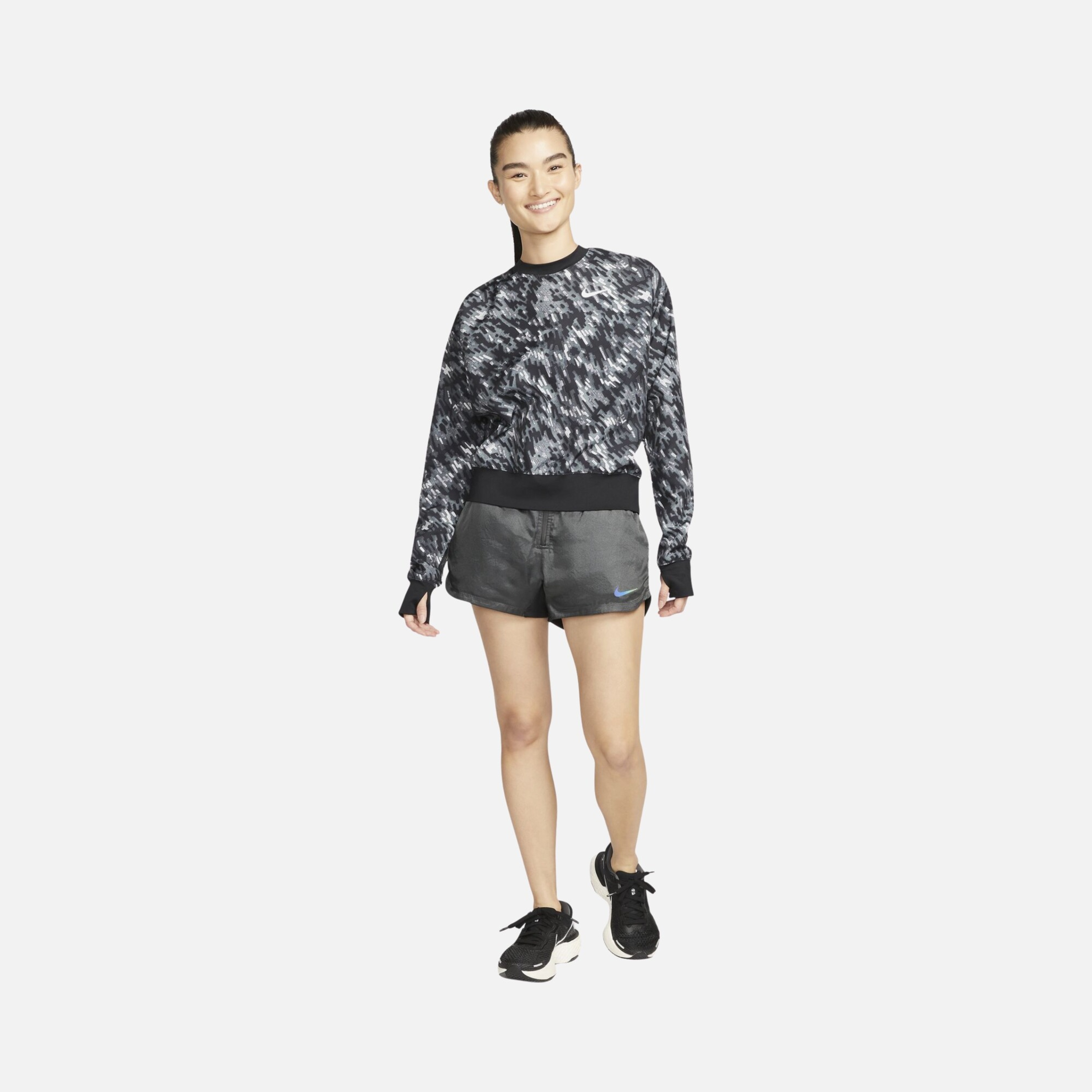 Nike Dri-Fit Pacer Running Long-Sleeve Kadın Tişört