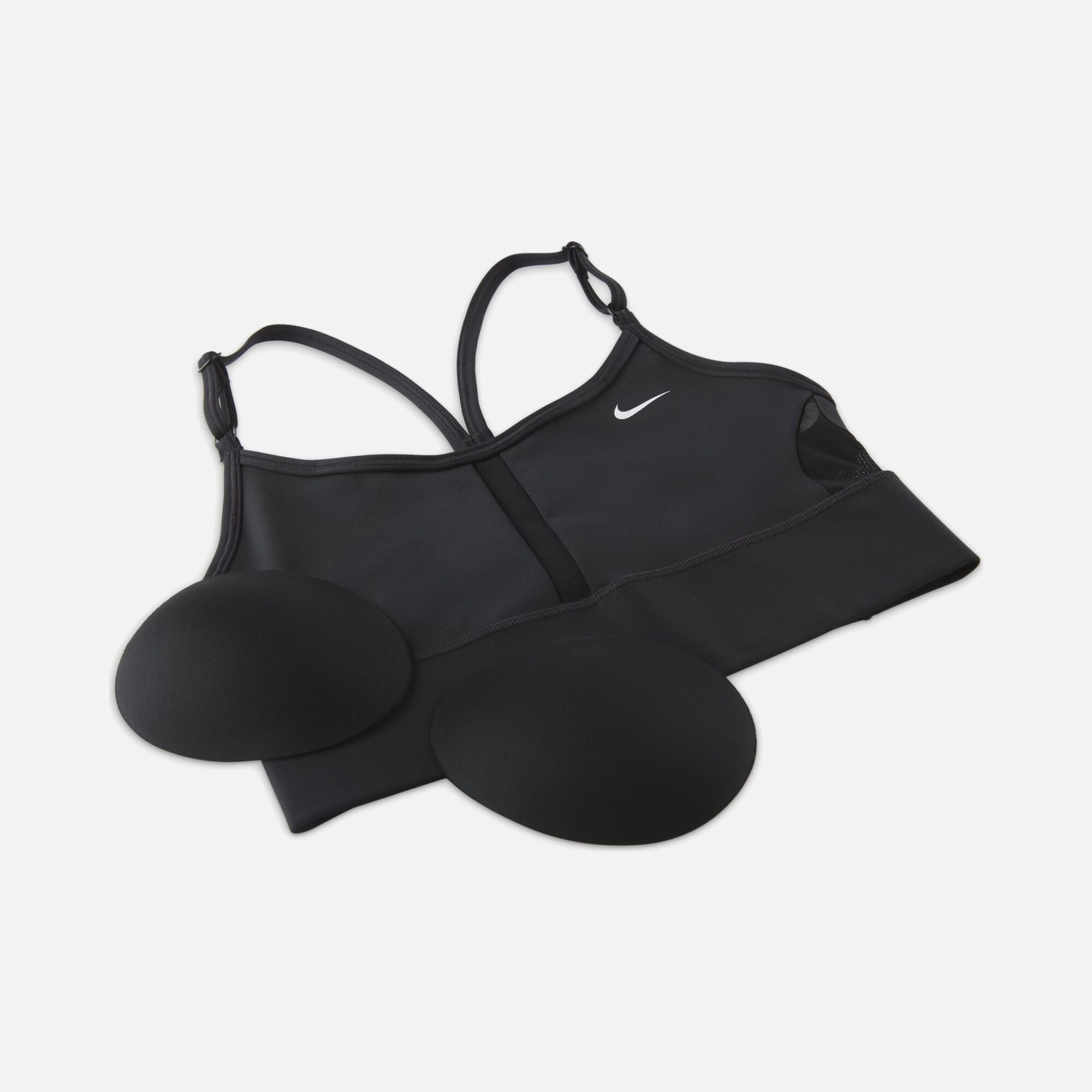 Nike Dri-Fit Indy Light-Support Removable Padded Longline Training Kadın Bra