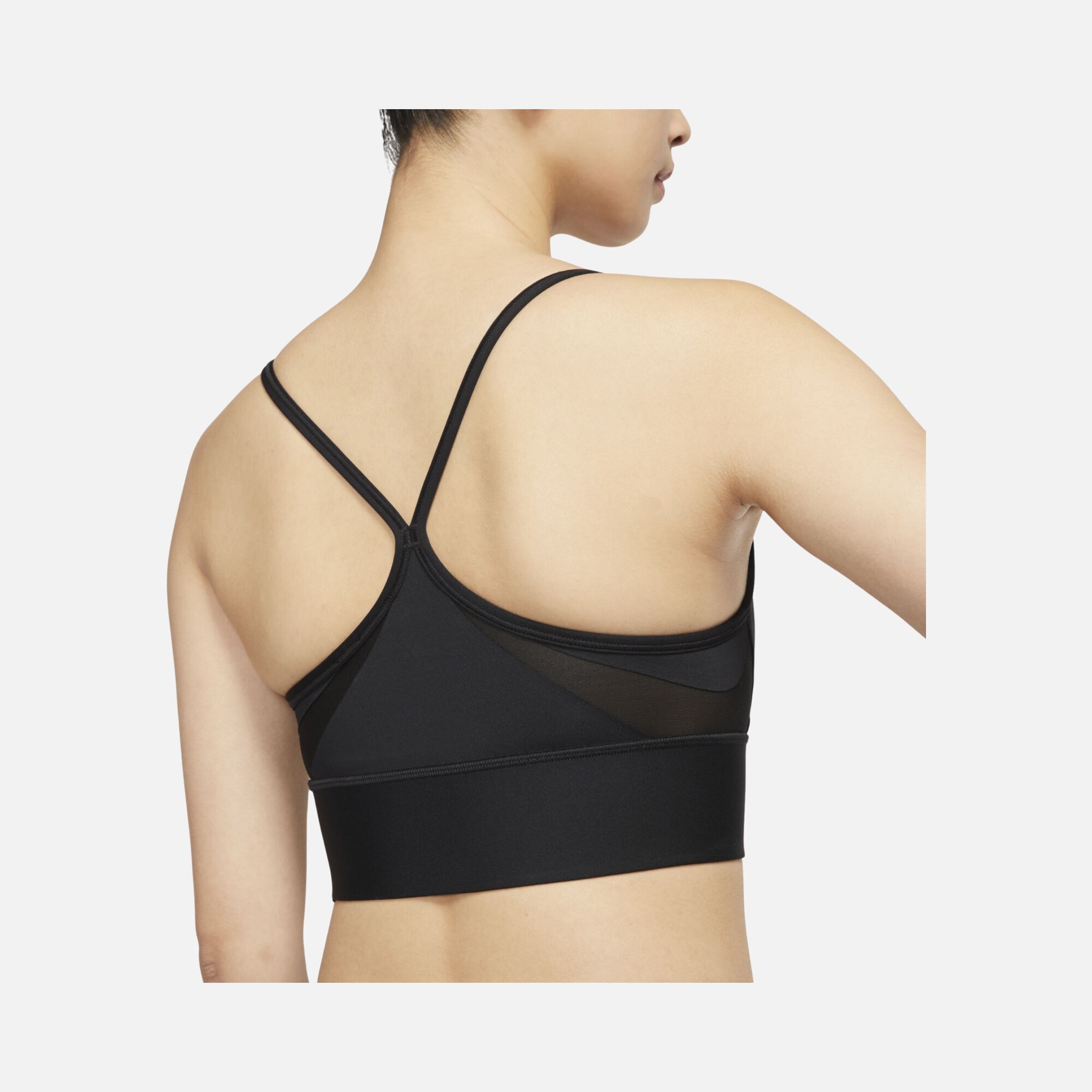 Nike Dri-Fit Indy Light-Support Removable Padded Longline Training Kadın Bra