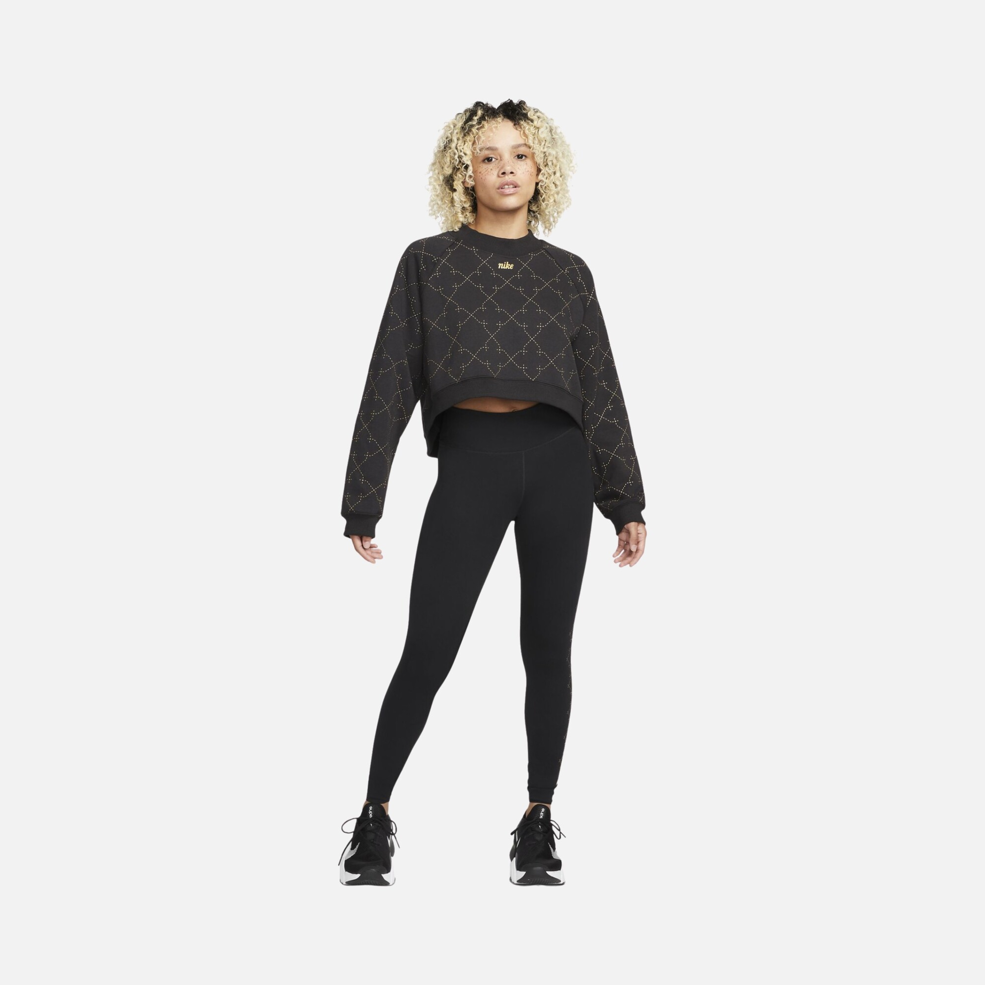 Nike Therma -Fit Cropped Novelty Fleece Kadın Sweatshirt