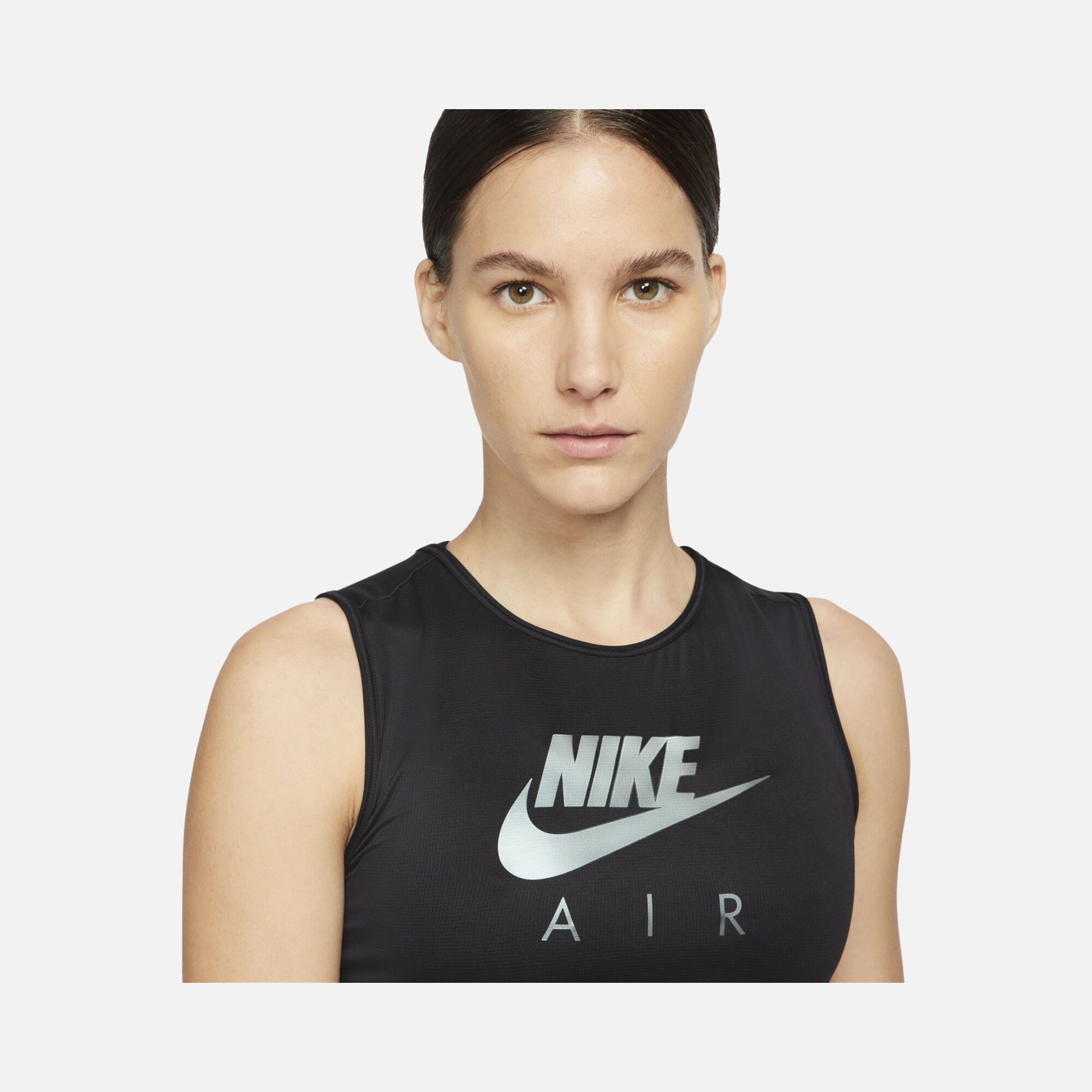 Nike Air Dri-Fit Swoosh Medium-Support High-Neck Sports Training Kadın Bra