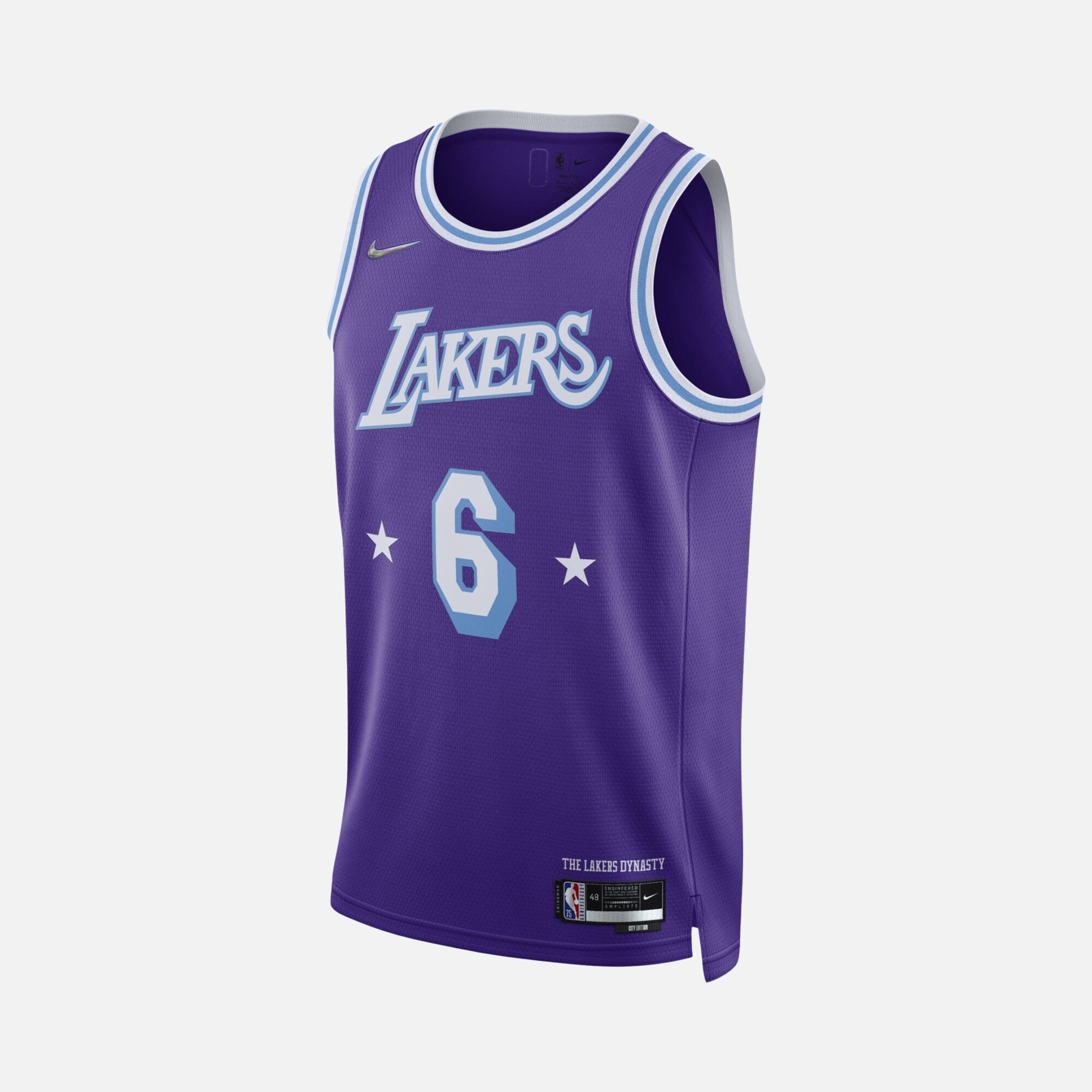 Nike Los Angeles Lakers City Edition Nike Dri-Fit NBA Swingman Erkek Forma