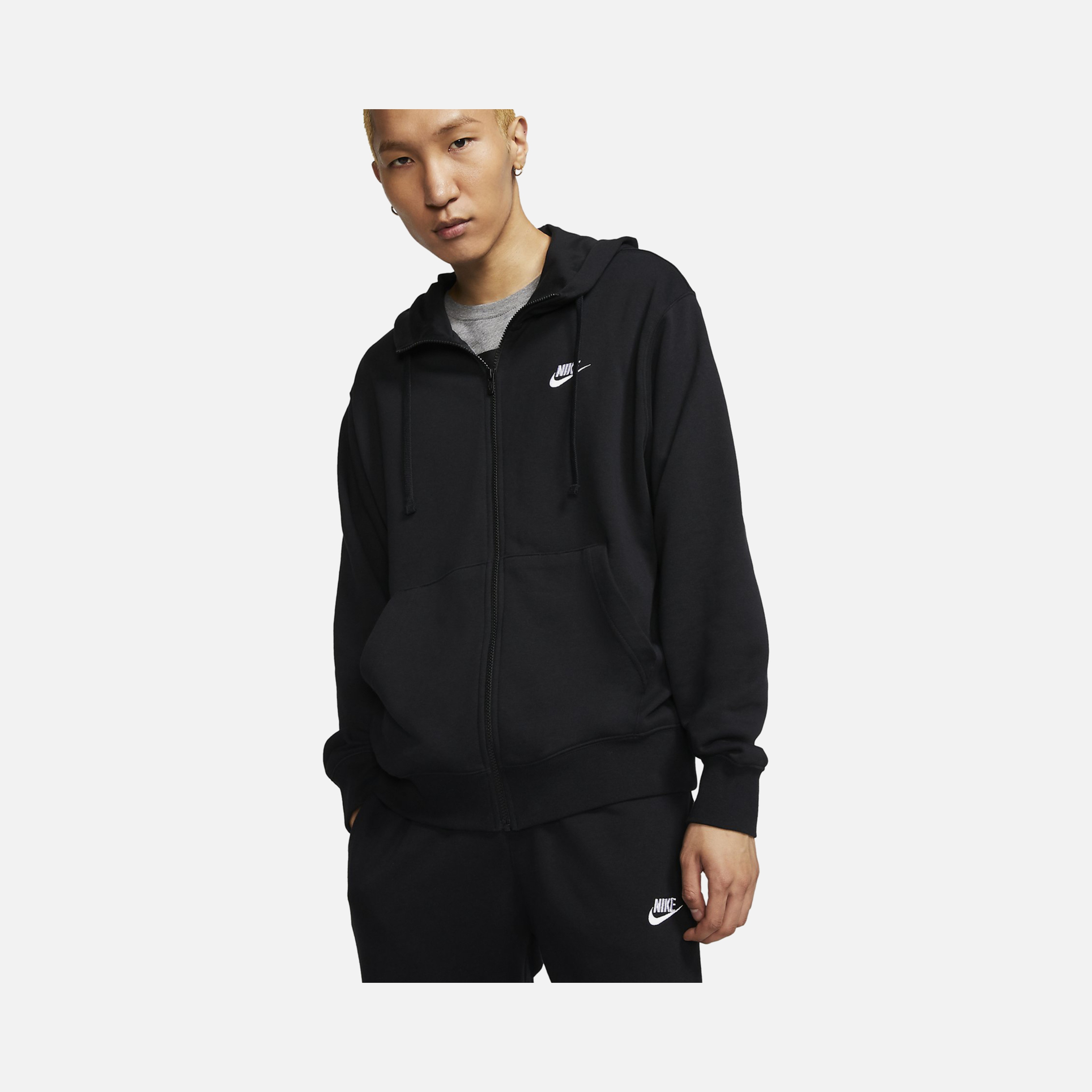 Nike Sportswear Club Full Zip Hoodie Erkek Sweatshirt