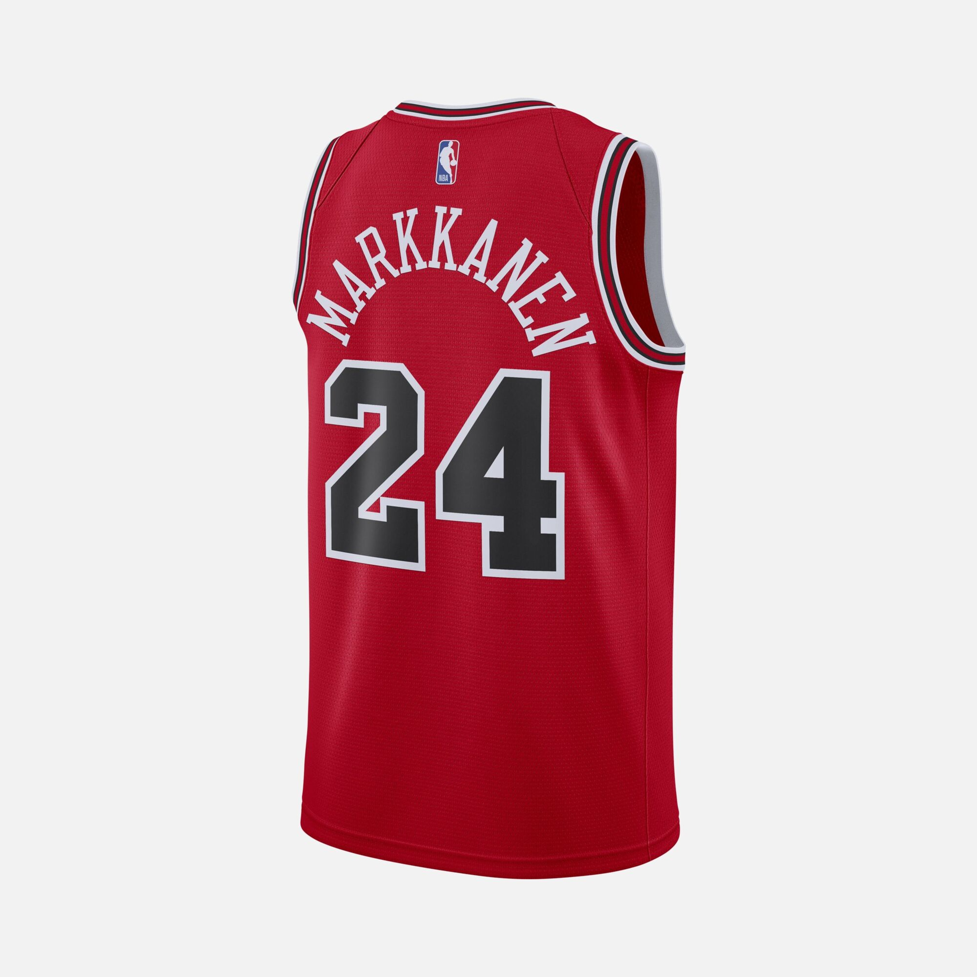 Nike Lauri Markkanen Bulls Icon Edition 2020 NBA Swingman Jersey Erkek Forma