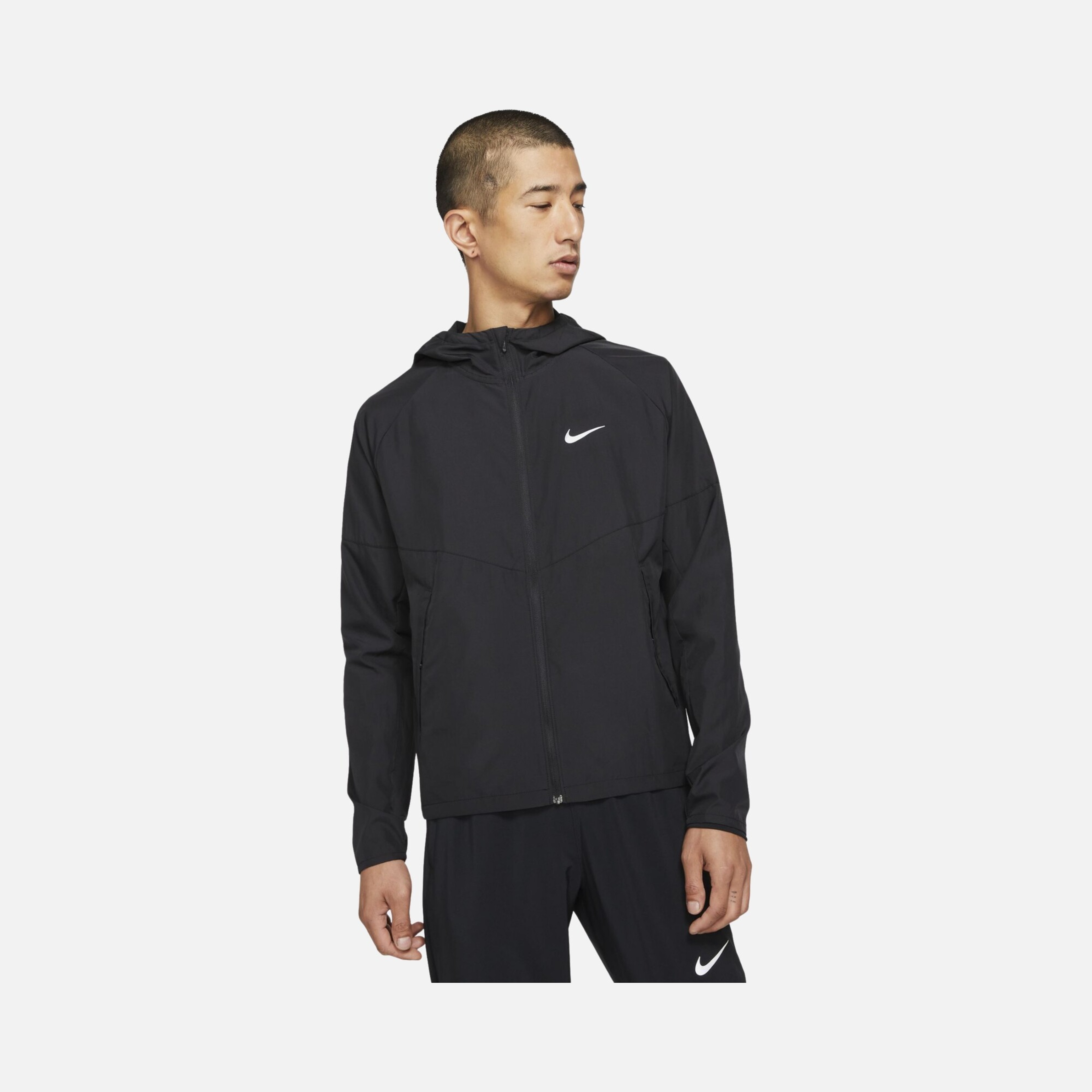 Nike Repel Miler Running Full-Zip Hoodie Erkek Ceket
