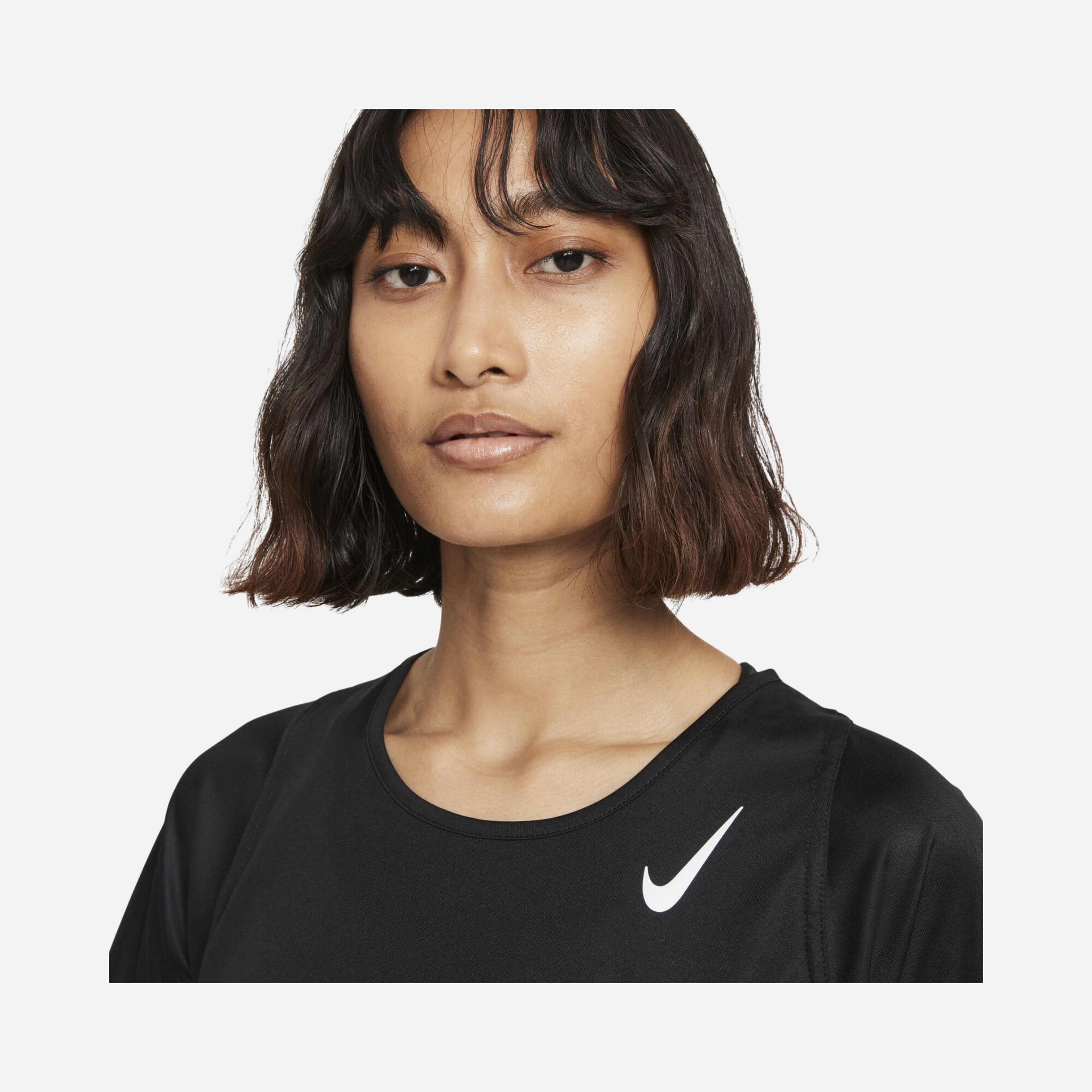 Nike Dri-Fit Race Running Short-Sleeve Kadın Tişört