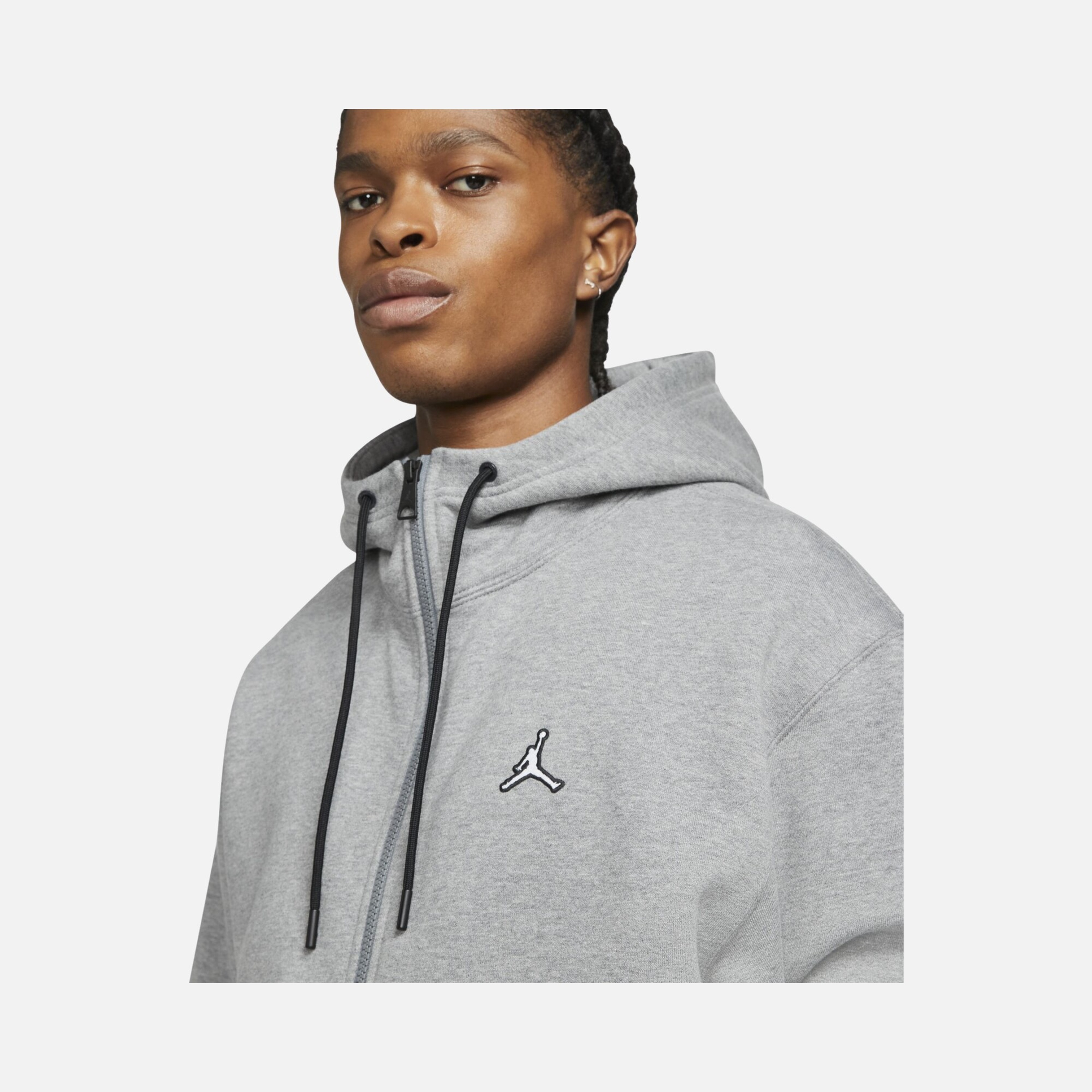 Nike Jordan Essential Fleece Full-Zip Hoodie Erkek Sweatshirt