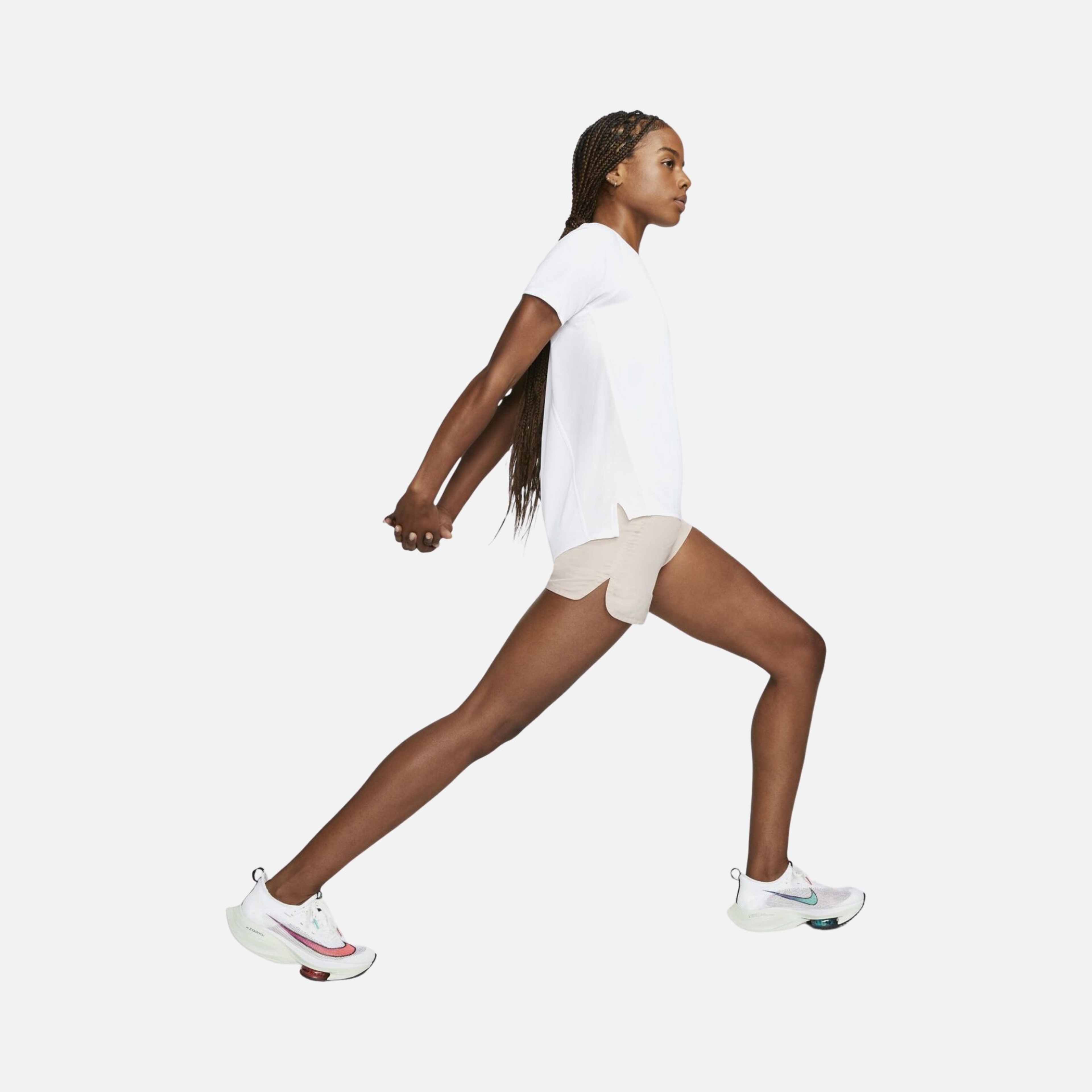 Nike Dri-Fit Race Running Short-Sleeve Kadın Tişört