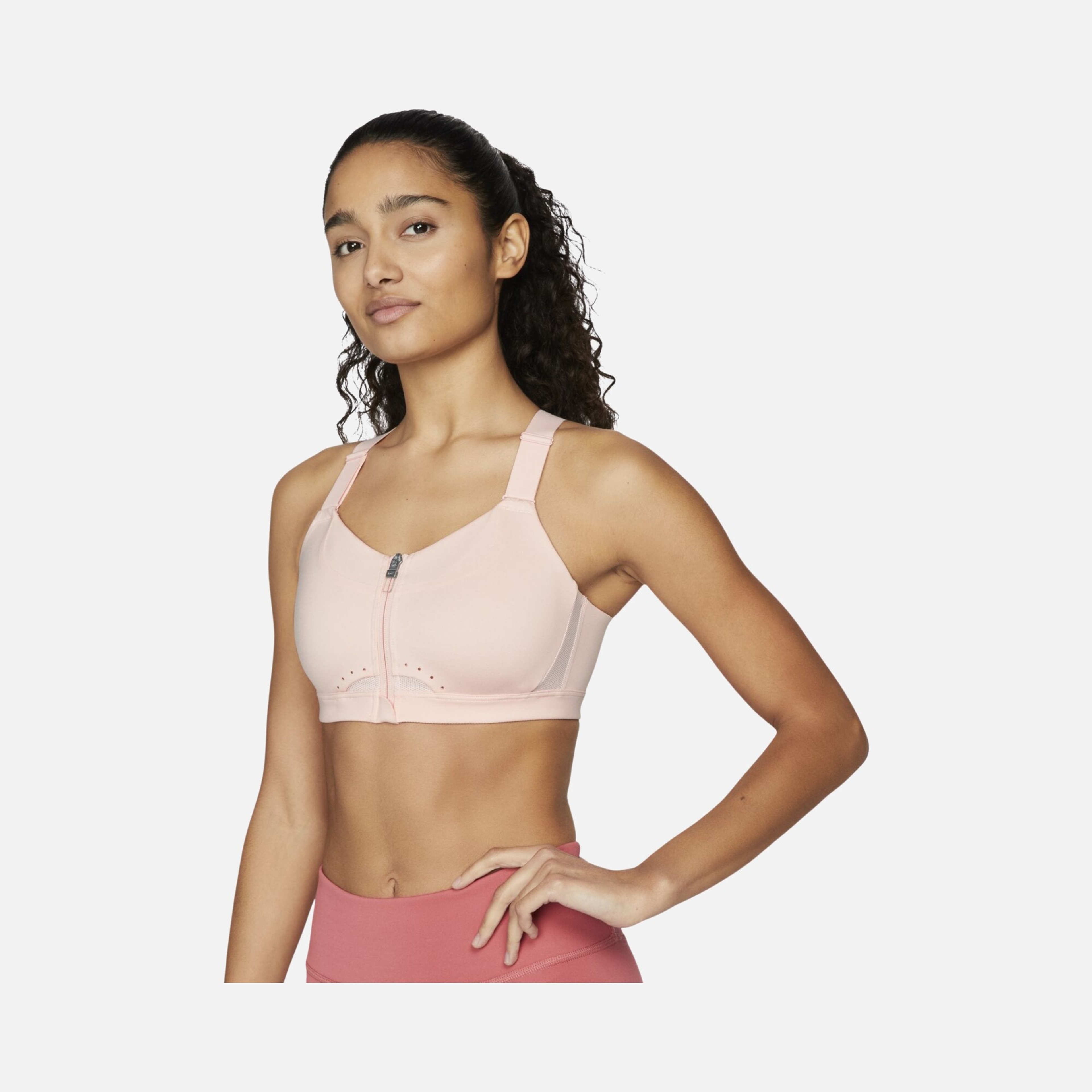 Nike Dri-Fit Alpha High-Support Padded Zip Training Kadın Bra