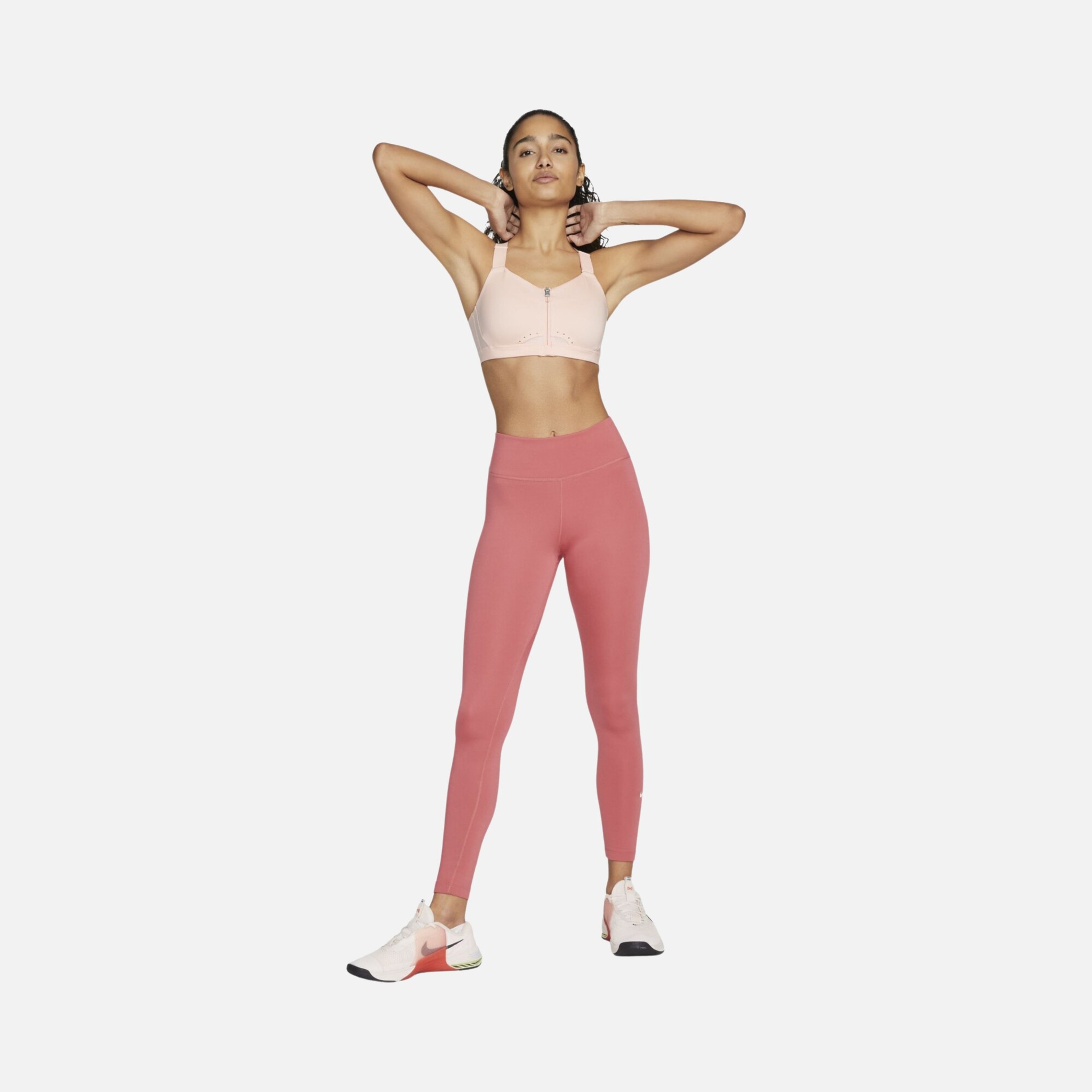 Nike Dri-Fit Alpha High-Support Padded Zip Training Kadın Bra