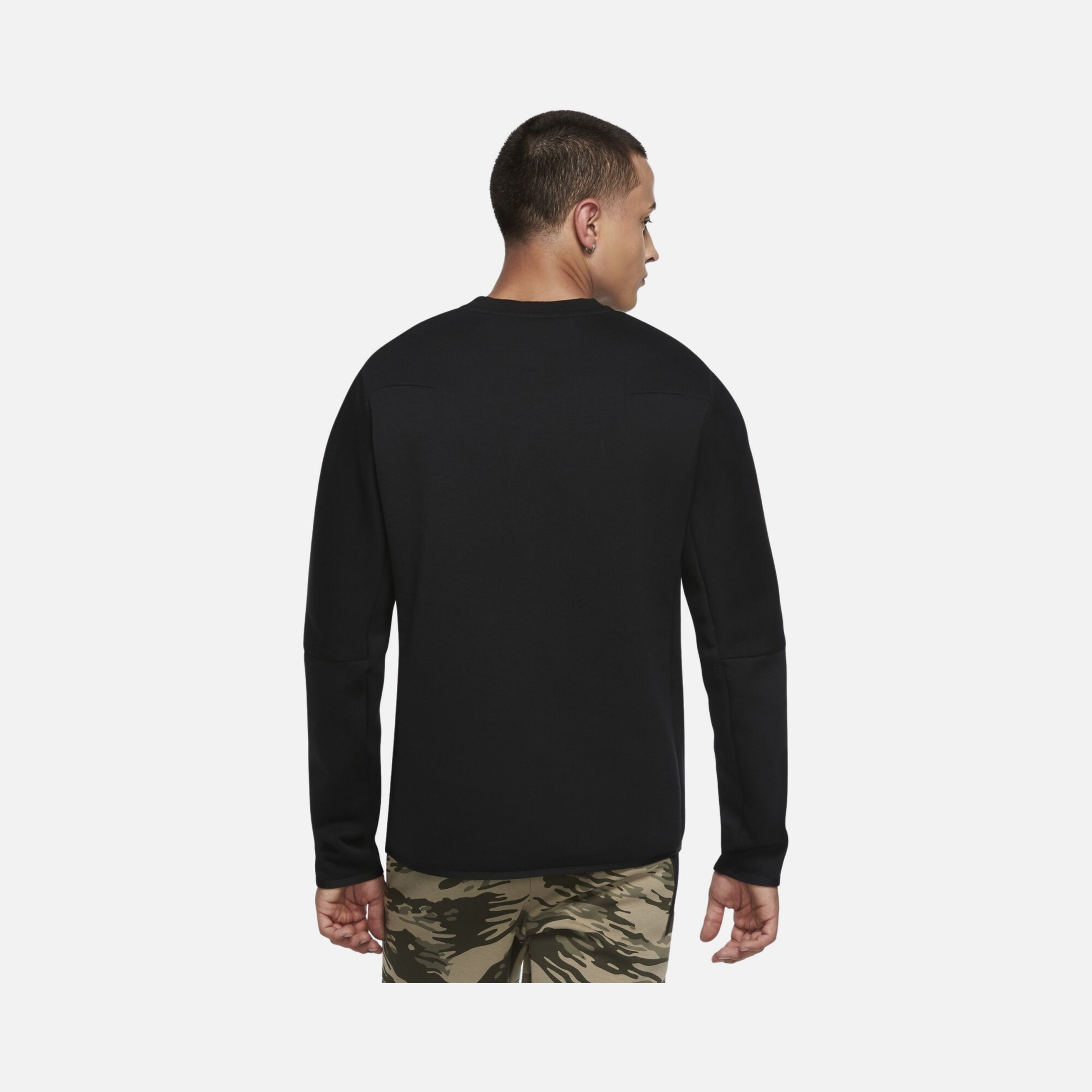 Nike Sportswear Tech Fleece Crew Erkek Sweatshirt