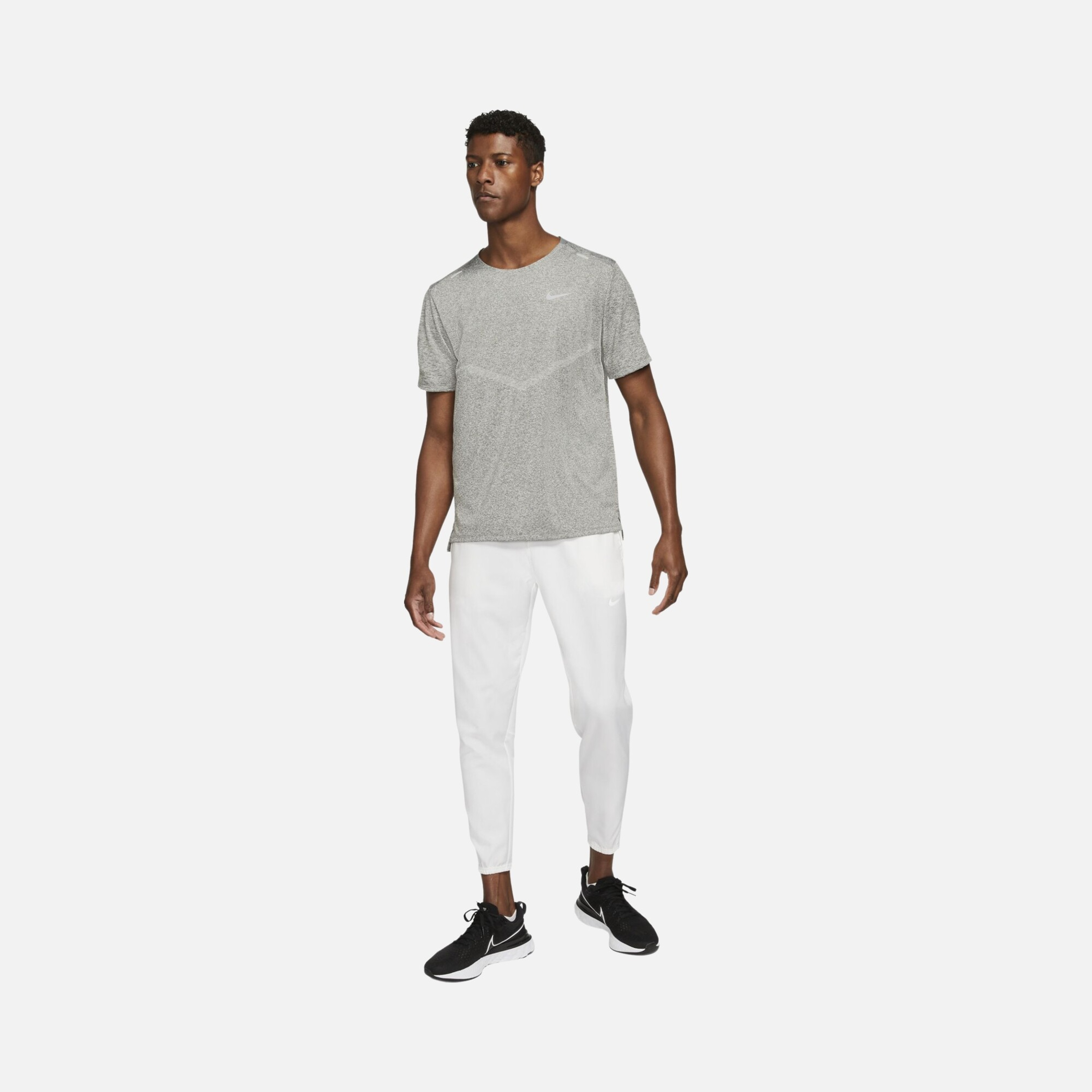 Nike Dri-Fit Rise 365 Short-Sleeve Running Top Erkek Tişört