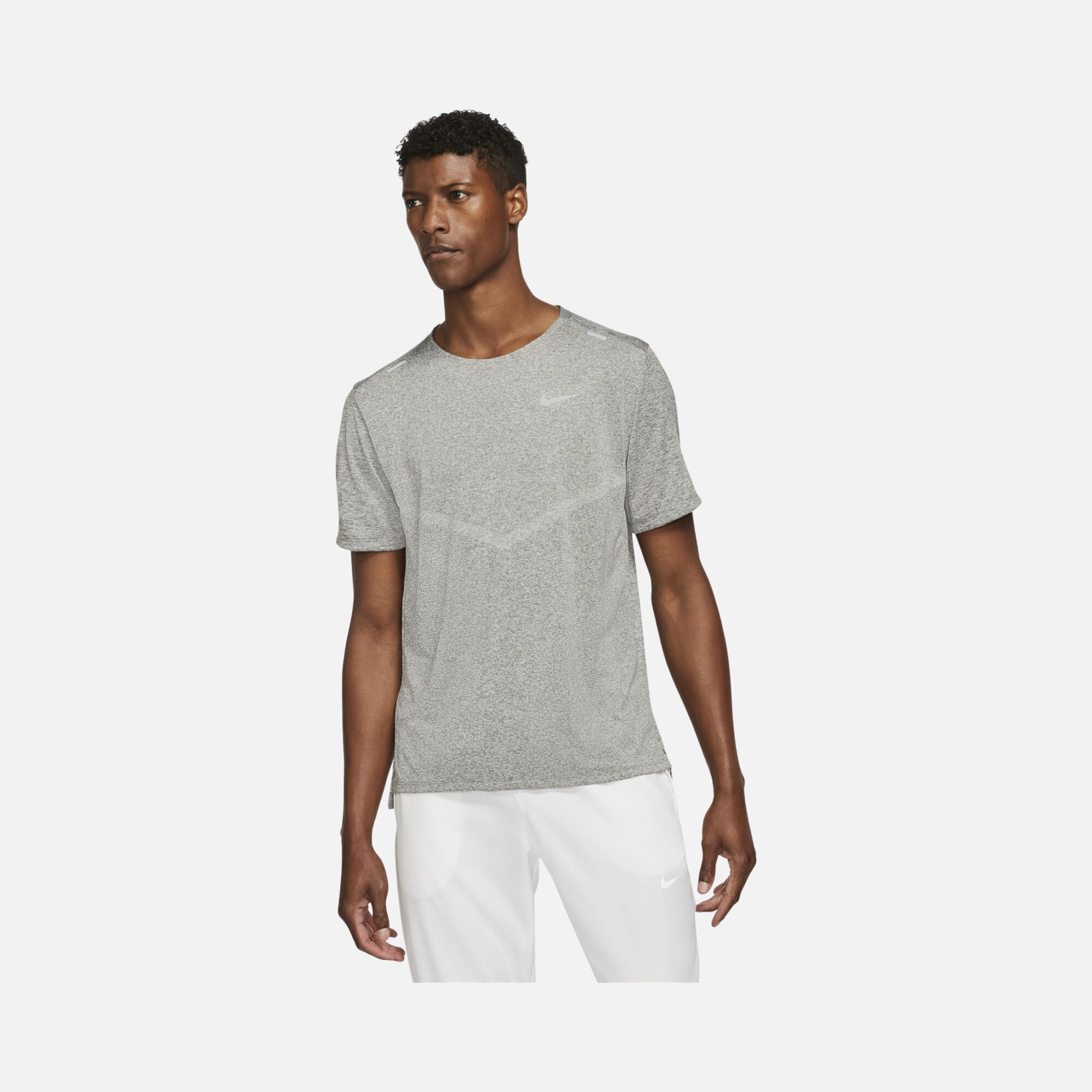 Nike Dri-Fit Rise 365 Short-Sleeve Running Top Erkek Tişört