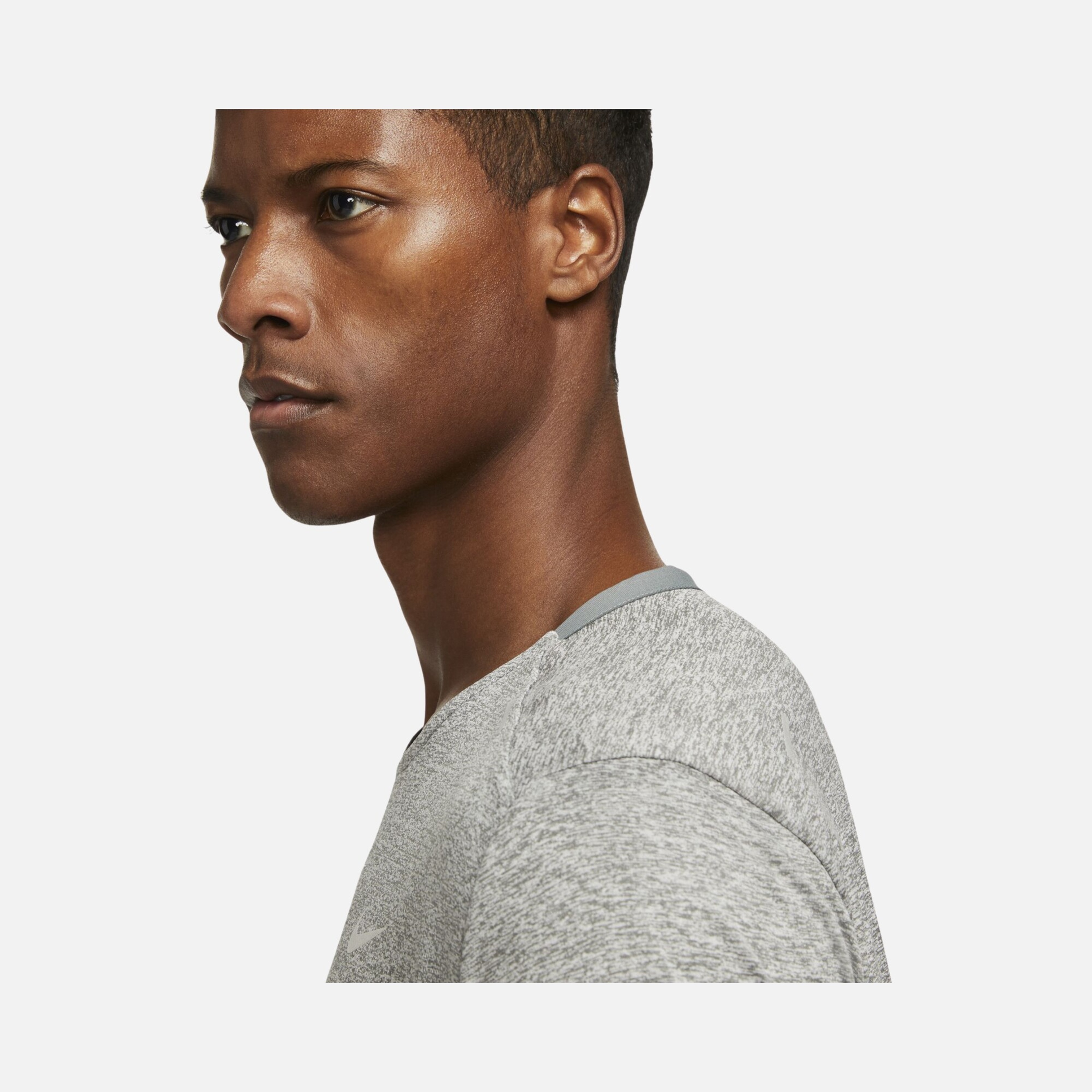 Nike Dri-Fit Rise 365 Short-Sleeve Running Top Erkek Tişört