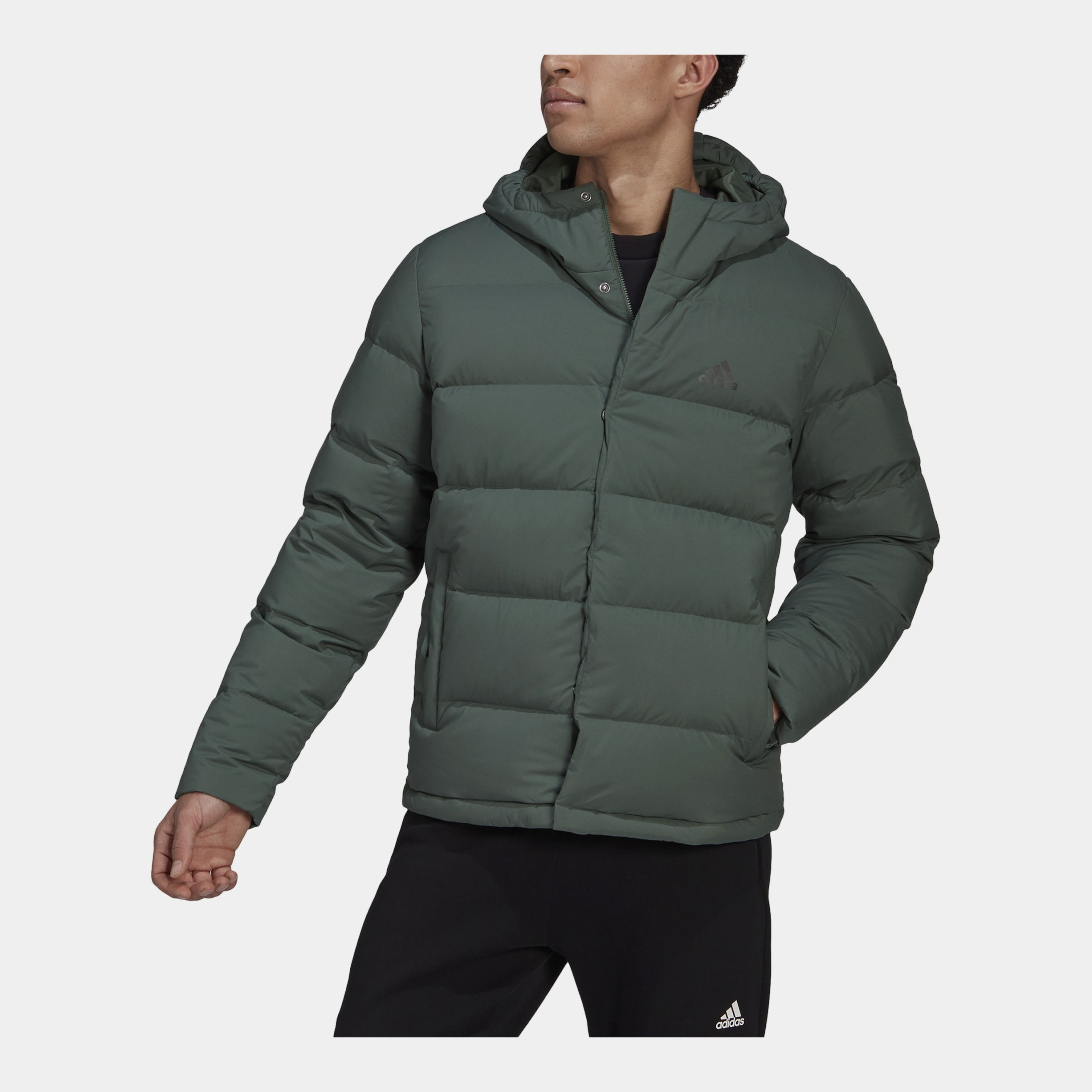 adidas Sportswear Helionic 600 Down Full-Zip Hoodie Erkek Mont