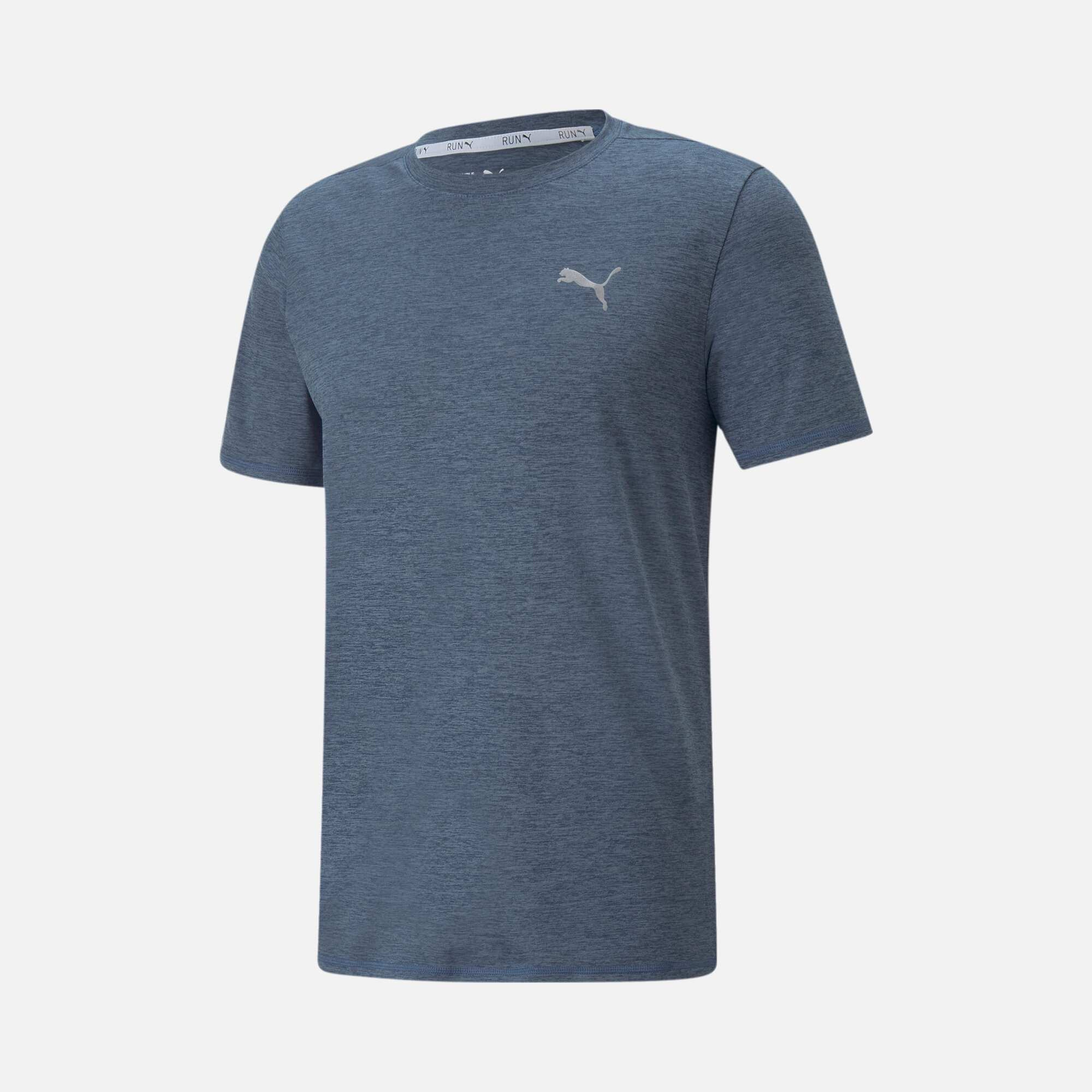 Puma Run FAVOURITE Heather Short-Sleeve Erkek Tişört