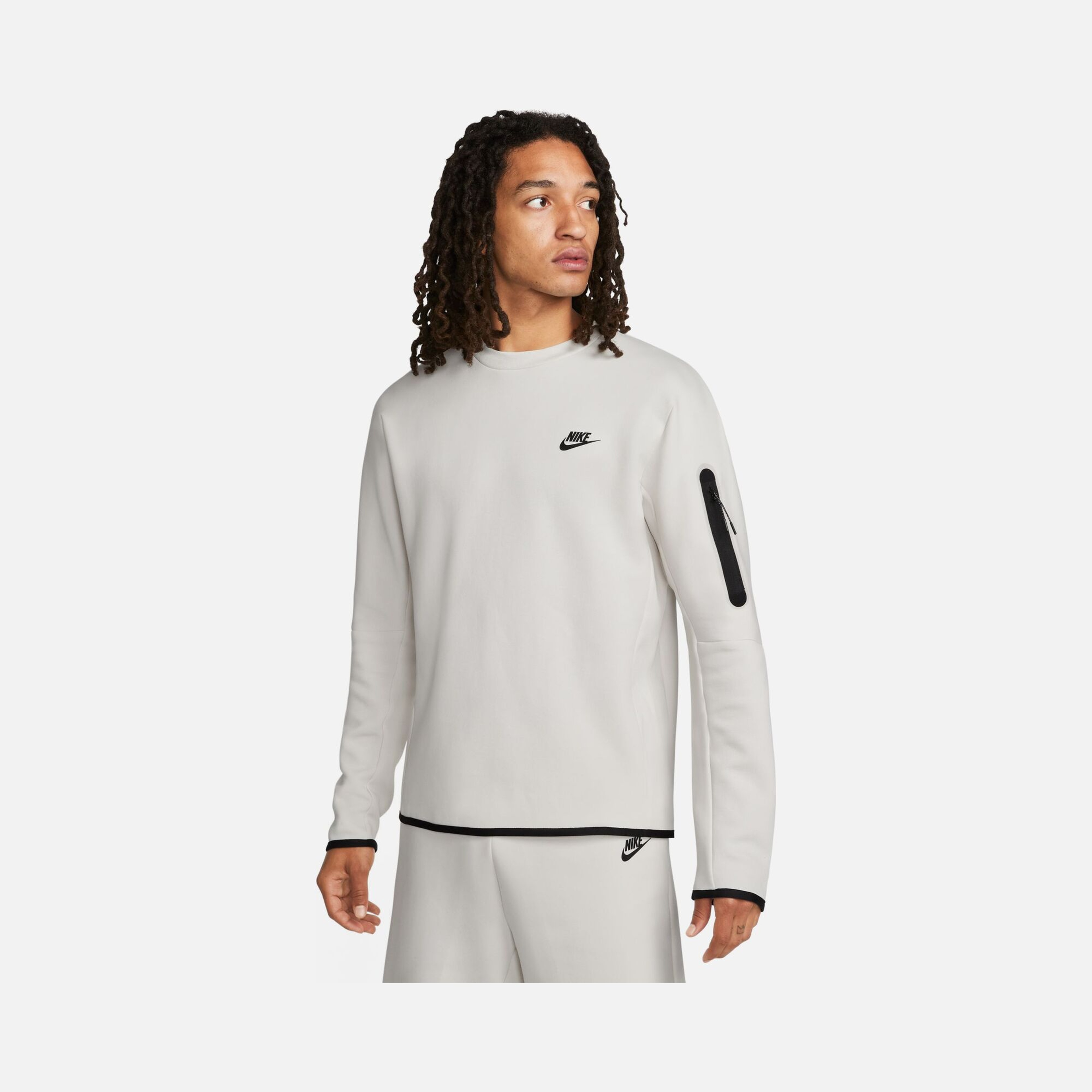 Nike Sportswear Tech Fleece Crew Erkek Sweatshirt