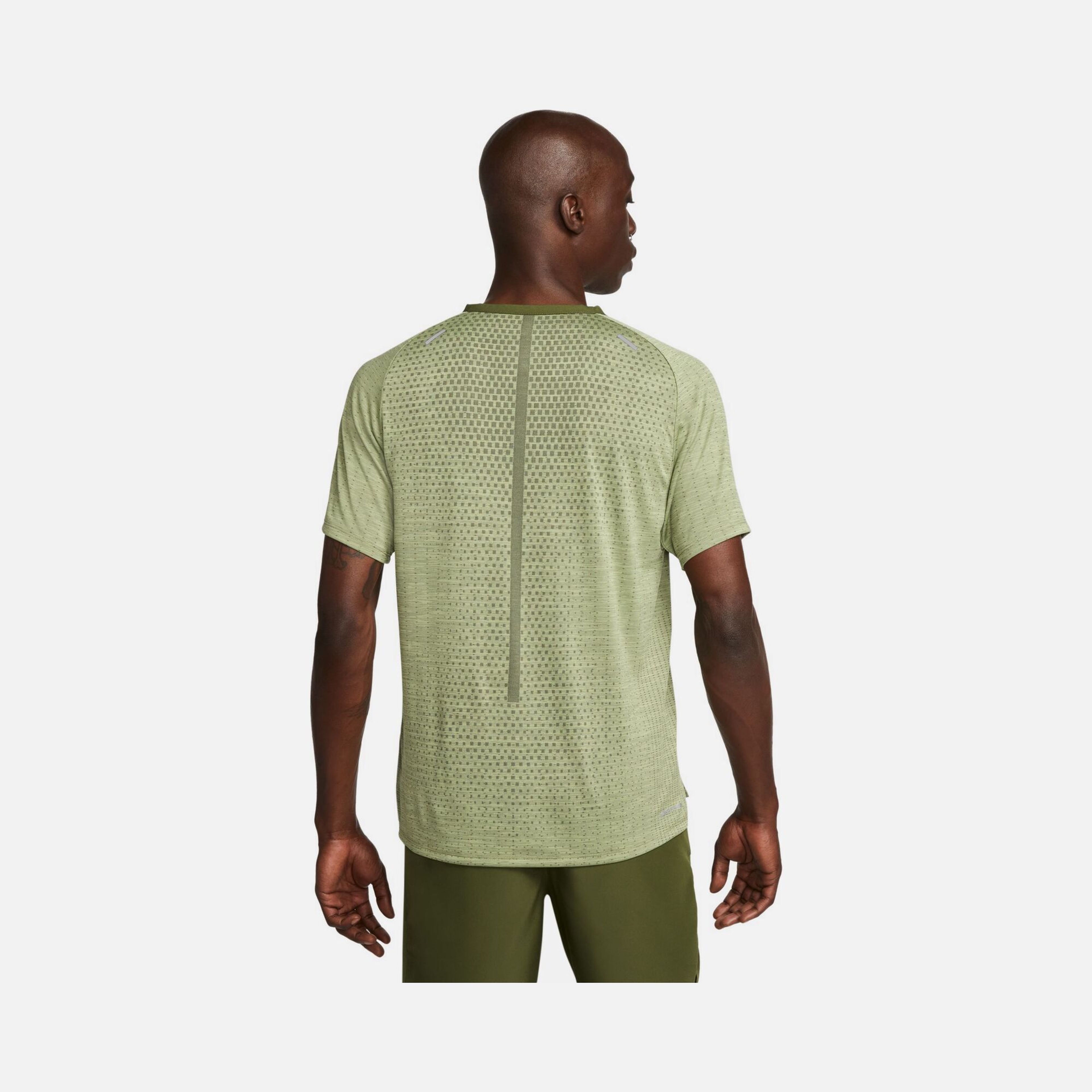 Nike Dri-Fit ADV TechKnit Ultra Running Short-Sleeve Erkek Tişört