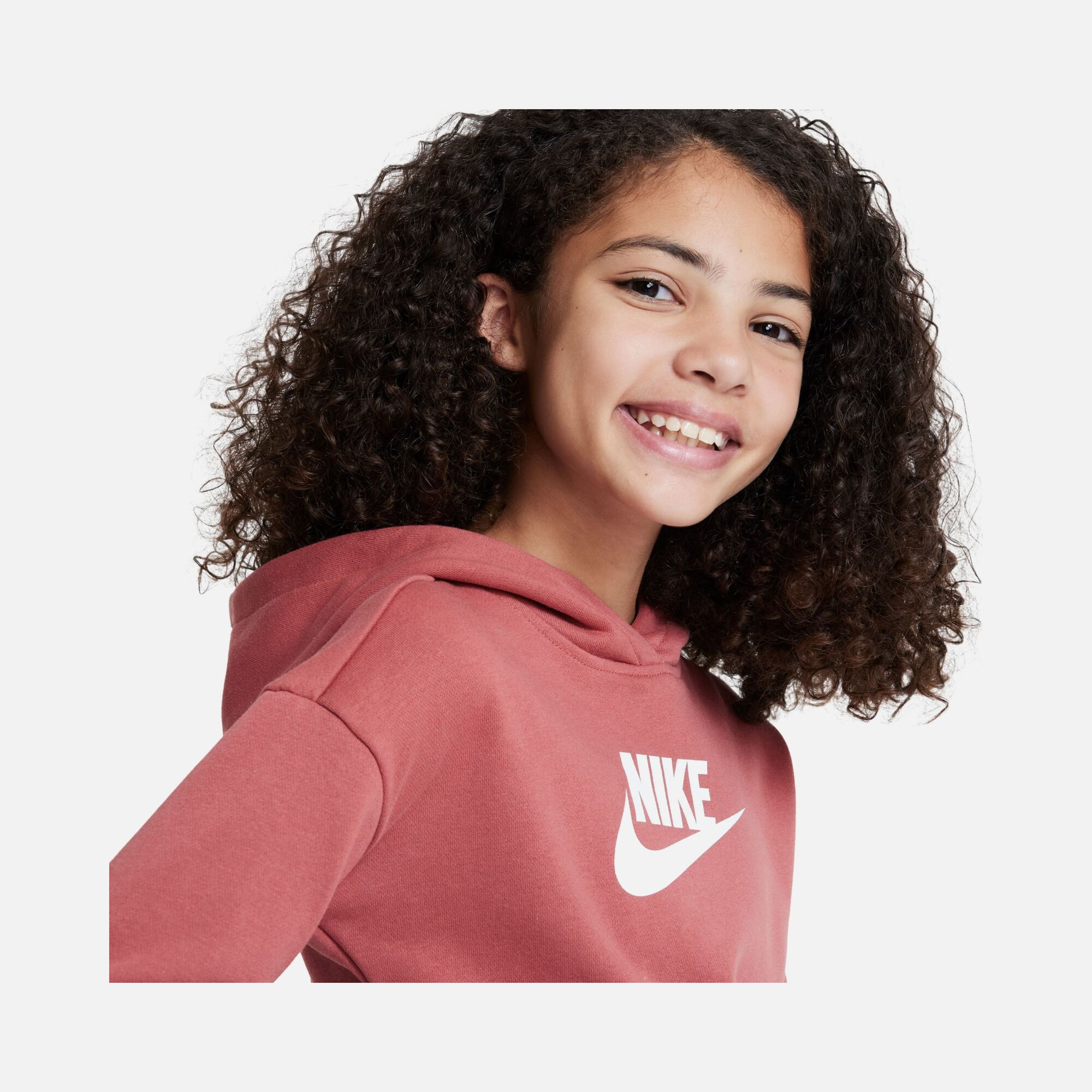 Nike Sportswear Club French Tery Crop Hoodie (Girls') Çocuk Sweatshirt