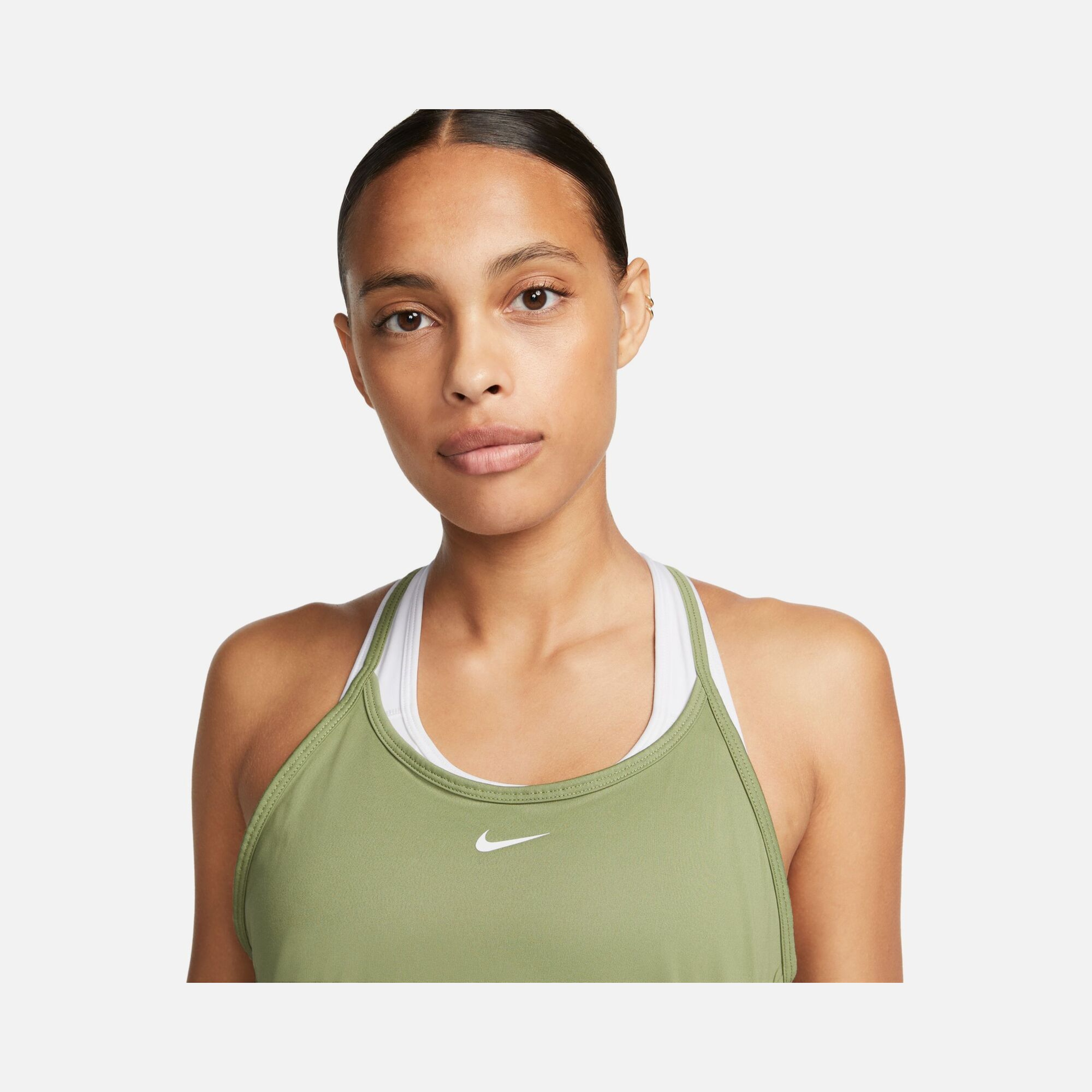 Nike Dri-Fit One Elastika Standard Fit Kadın Atlet