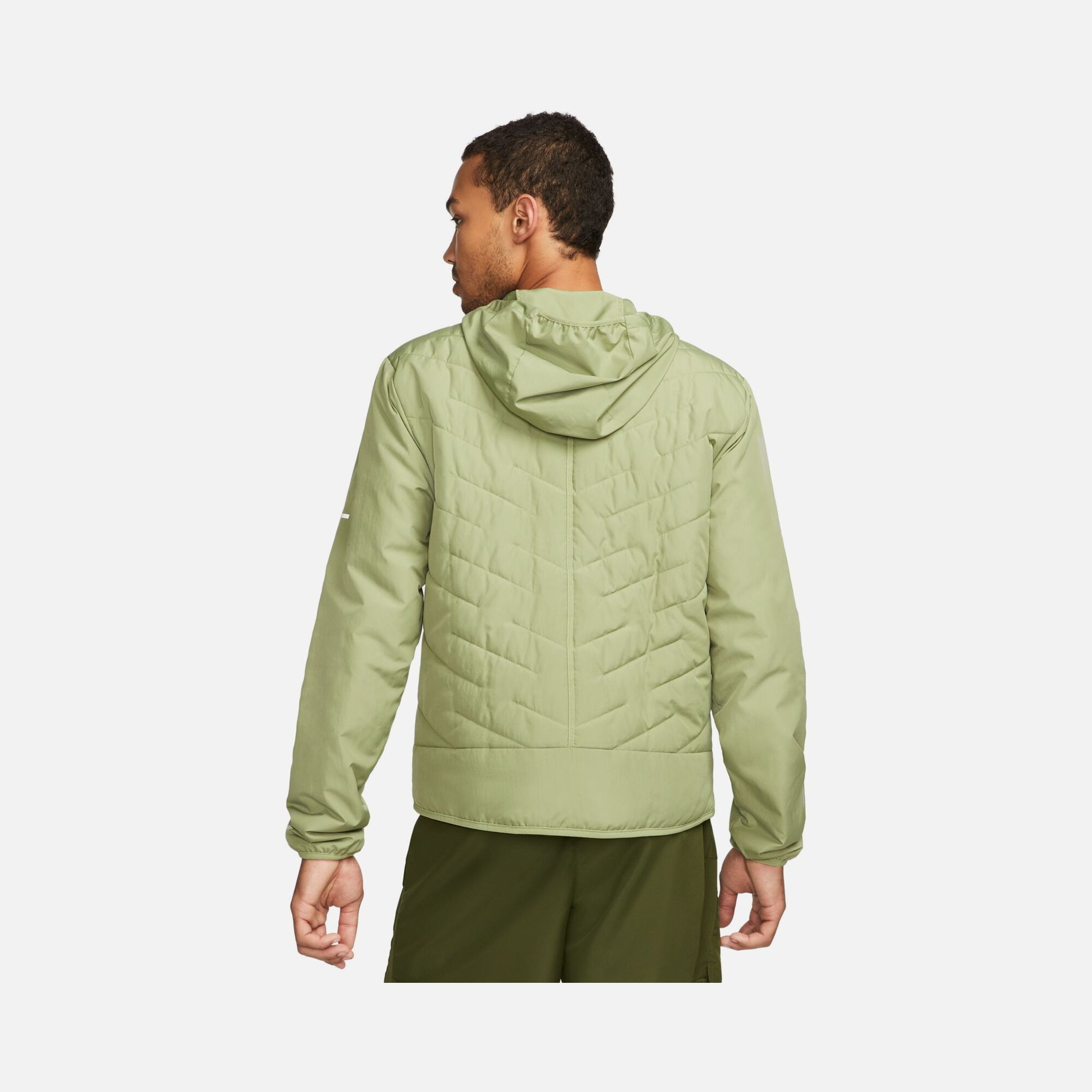Nike Therma-Fit Repel Aerolayer Synthetic-Fill Running Full-Zip Hoodie Erkek Ceket
