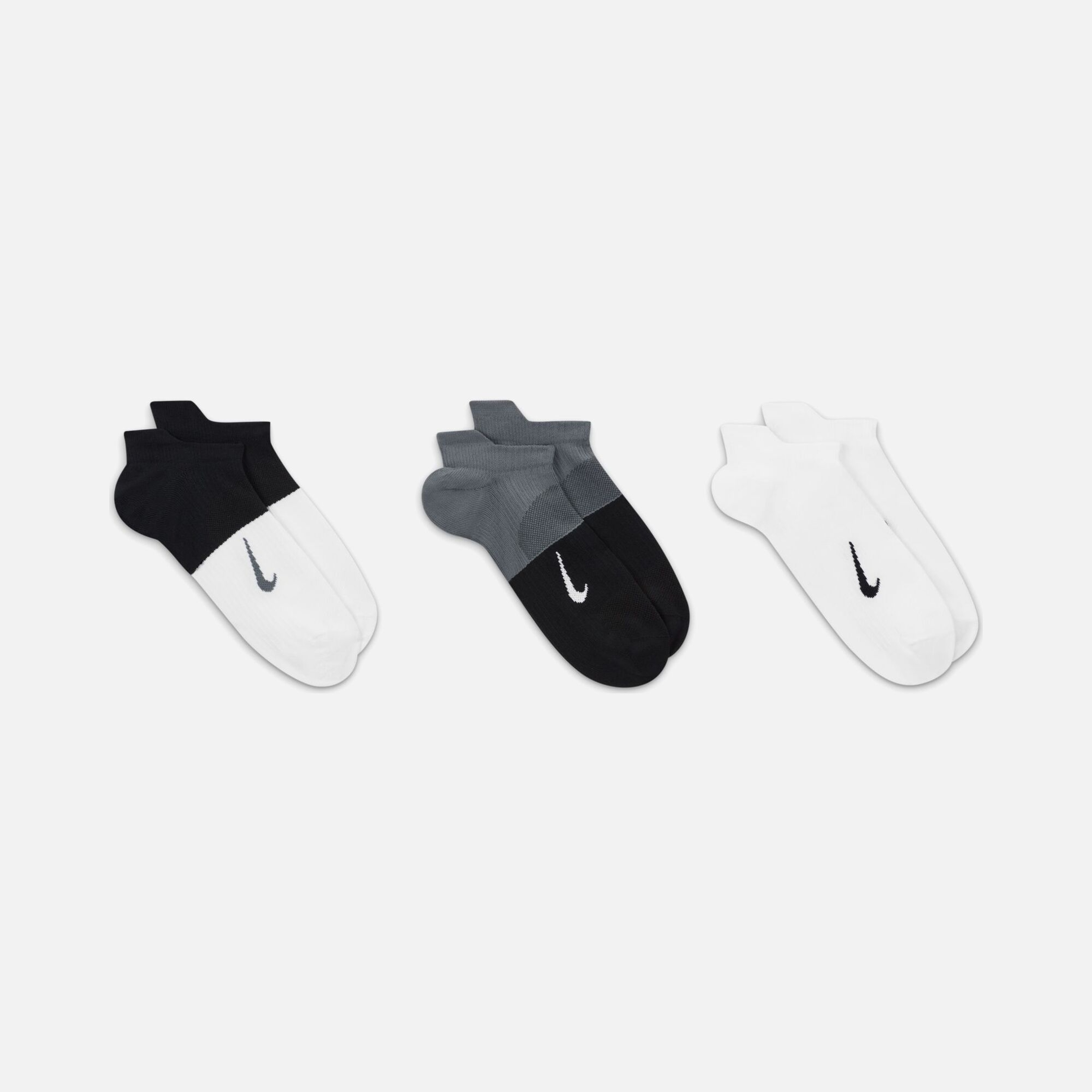 Nike Everyday Plus Lightweight No-Show Training (3 Pairs) Kadın Çorap