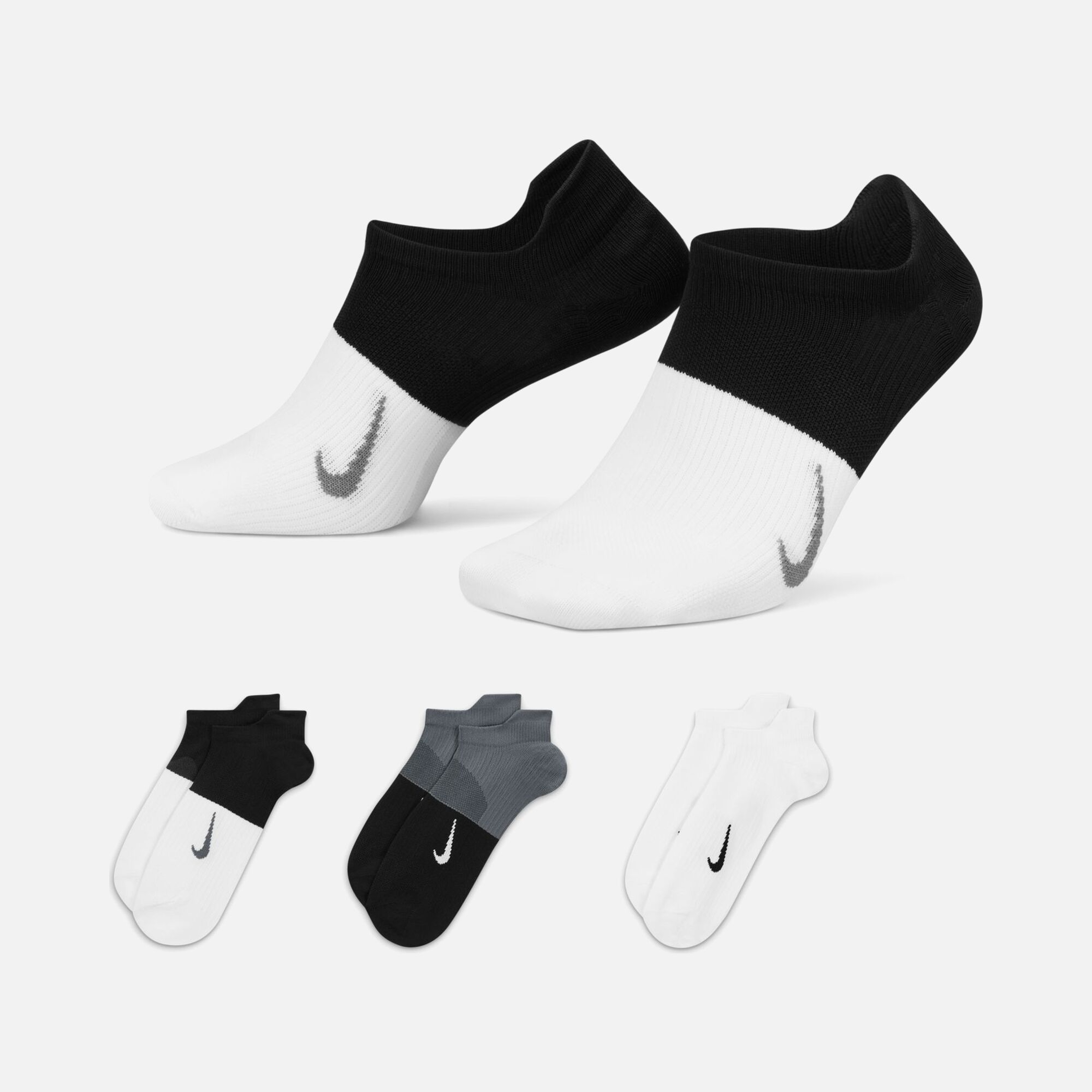 Nike Everyday Plus Lightweight No-Show Training (3 Pairs) Kadın Çorap