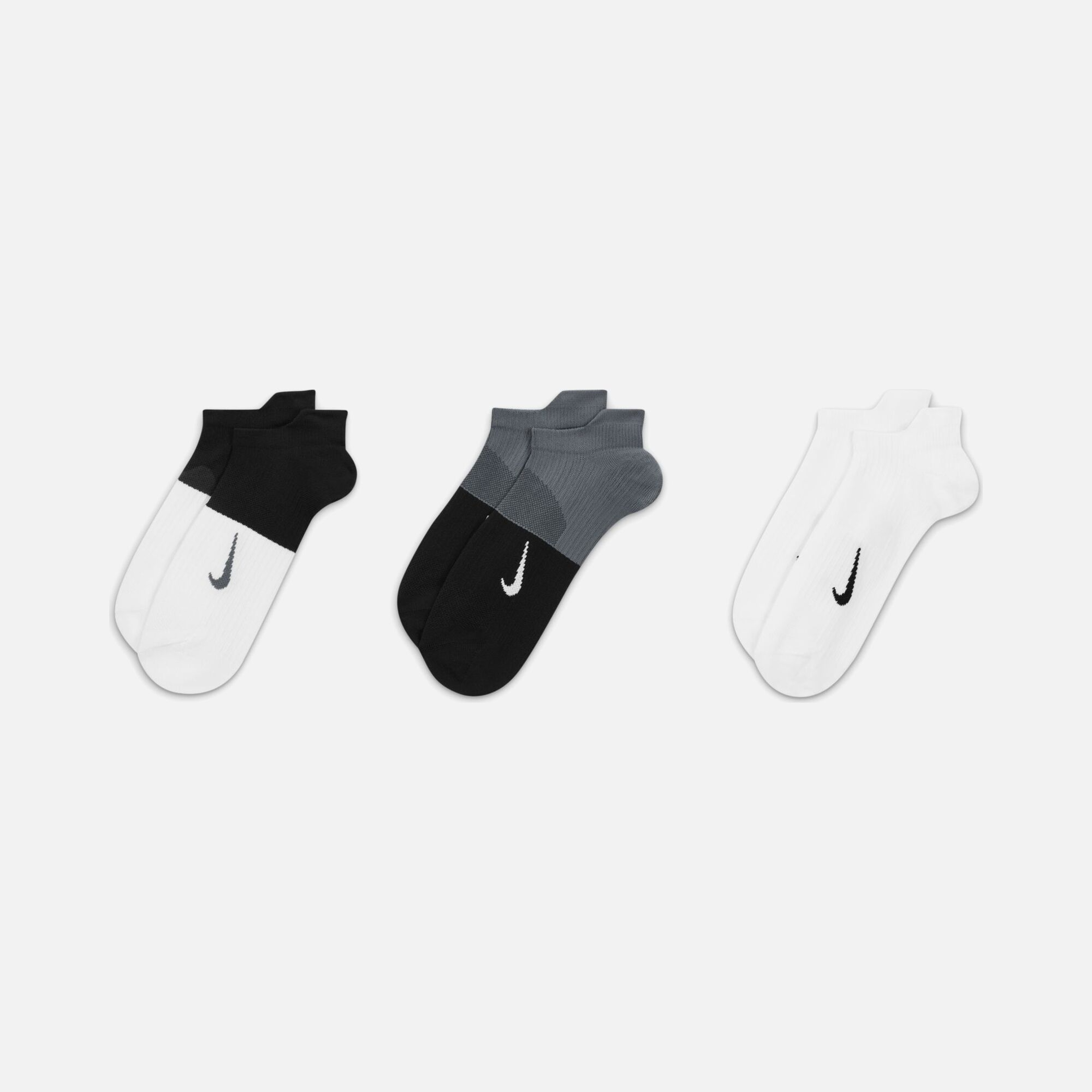 Nike Everyday Plus Lightweight No-Show Training (3 Pairs) Kadın Çorap