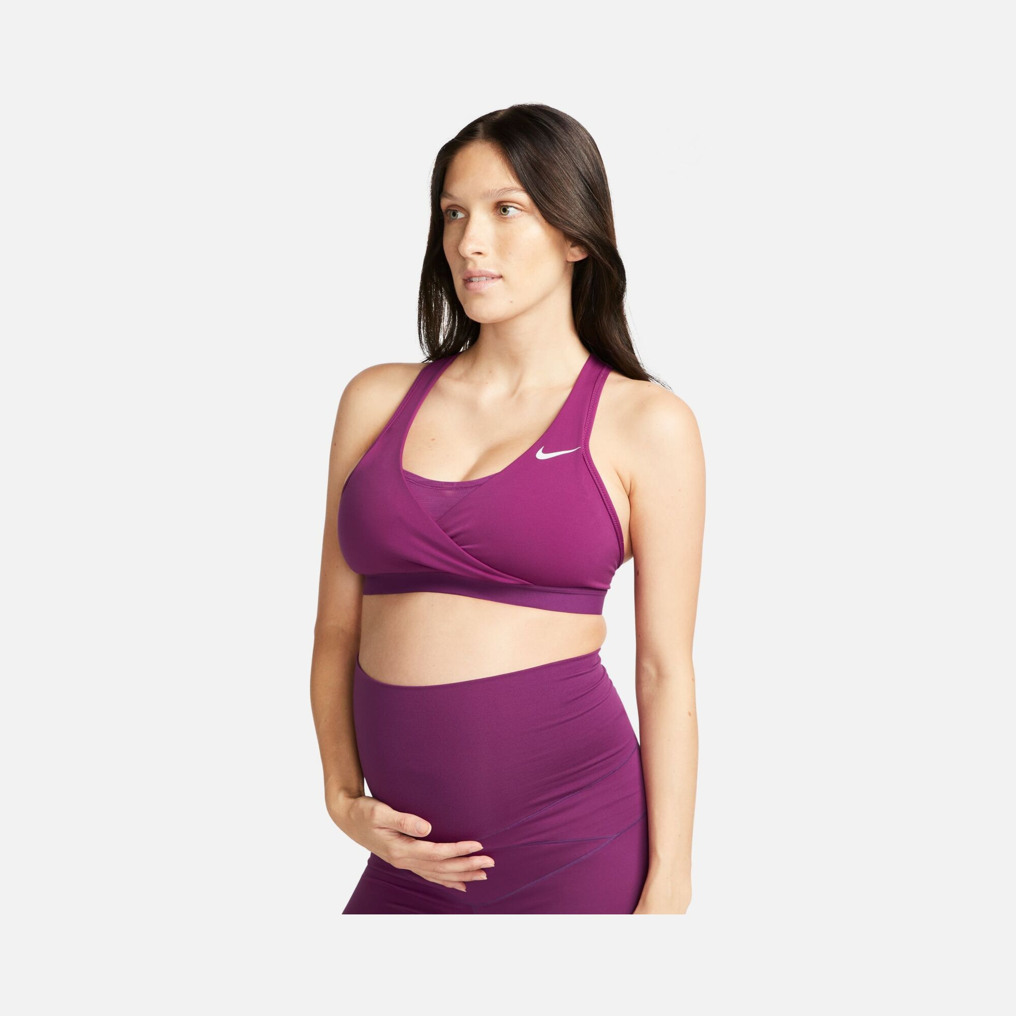 Nike Dri-Fit Swoosh Medium-Support Sports (Maternity) Kadın Bra