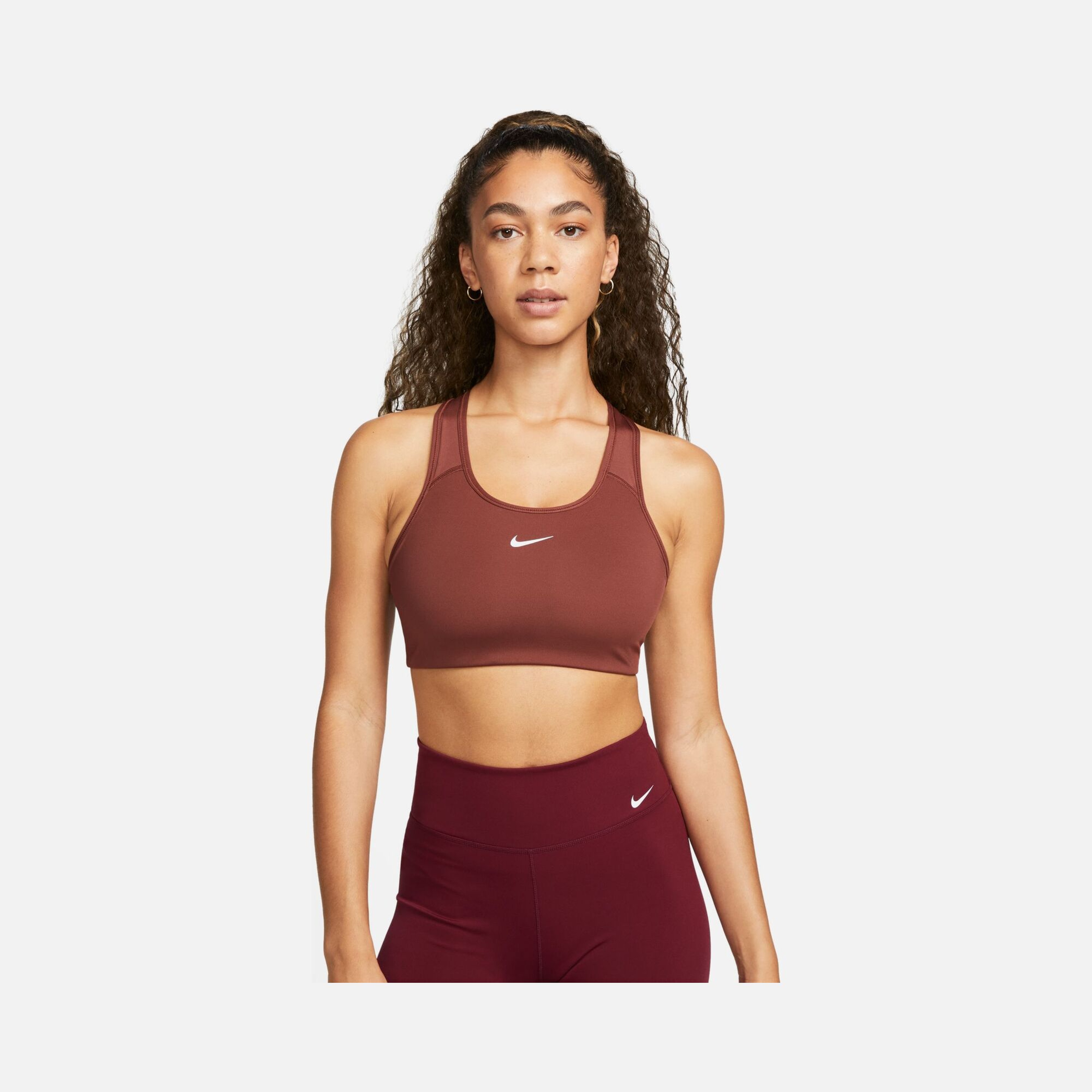 Nike Swoosh Medium Support 1-Piece Pad Sports Kadın Bra