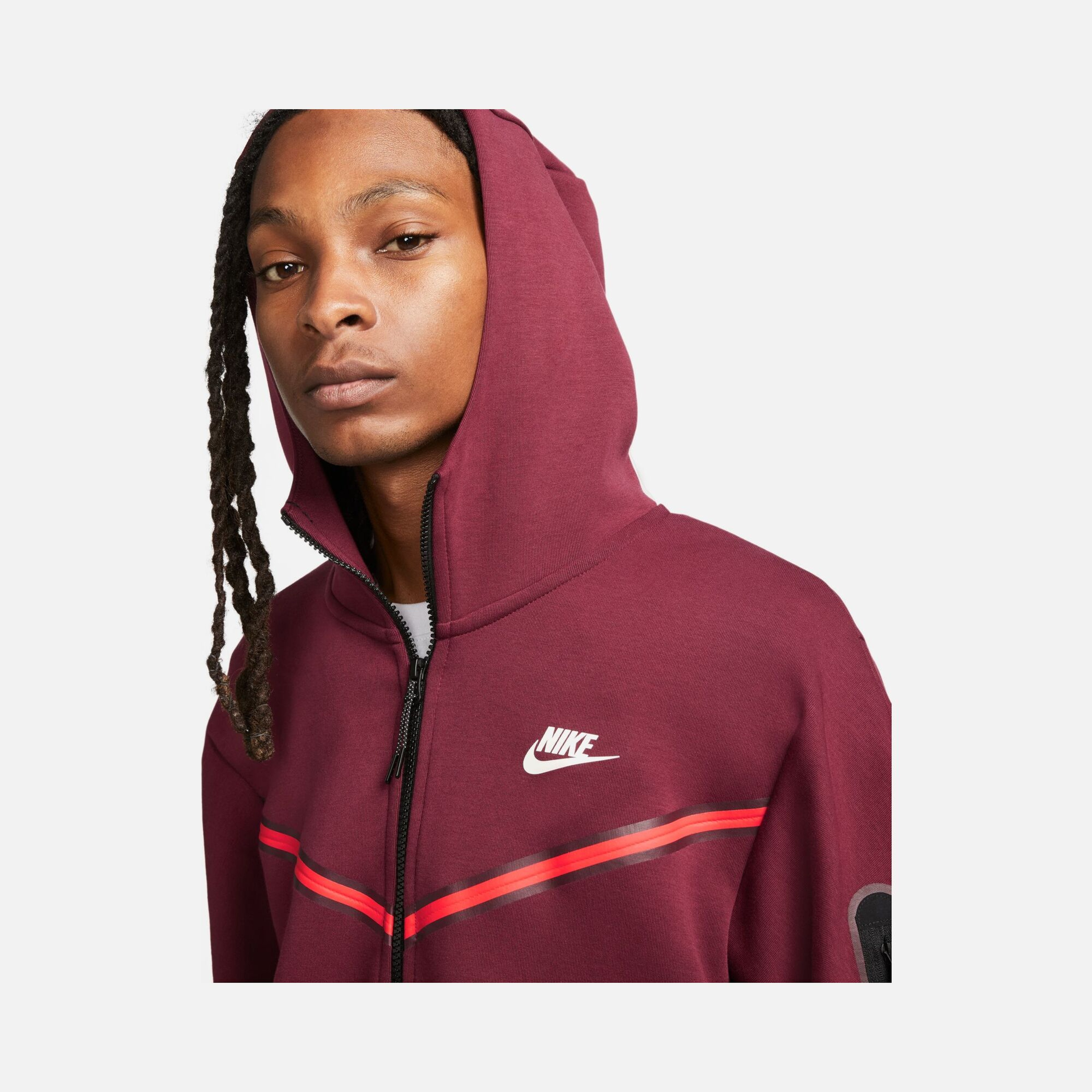 Nike Sportswear Tech Fleece Full-Zip Hoodie Erkek Sweatshirt
