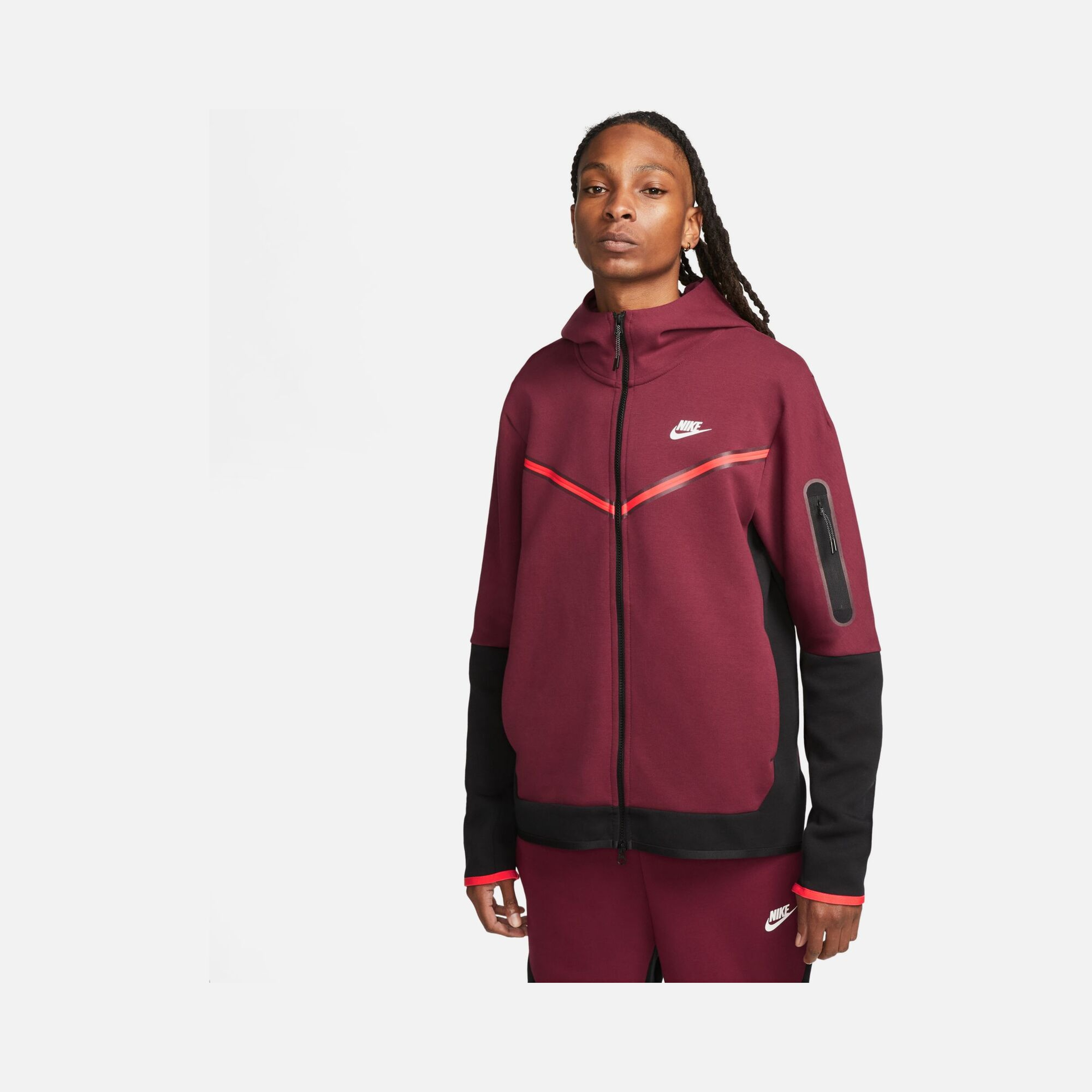 Nike Sportswear Tech Fleece Full-Zip Hoodie Erkek Sweatshirt