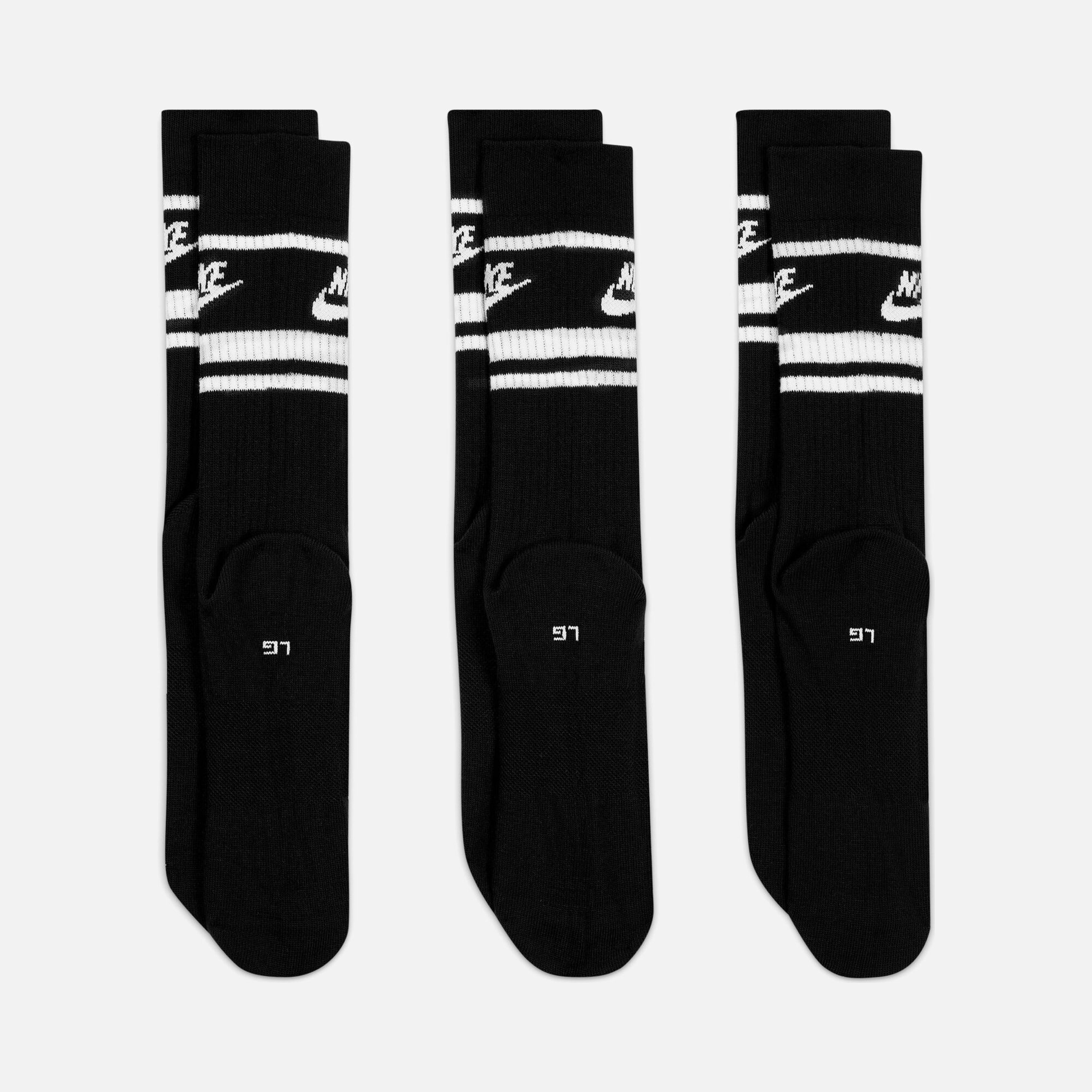 Nike Sportswear Everyday Essentials Crew (3 Pairs) Unisex Çorap