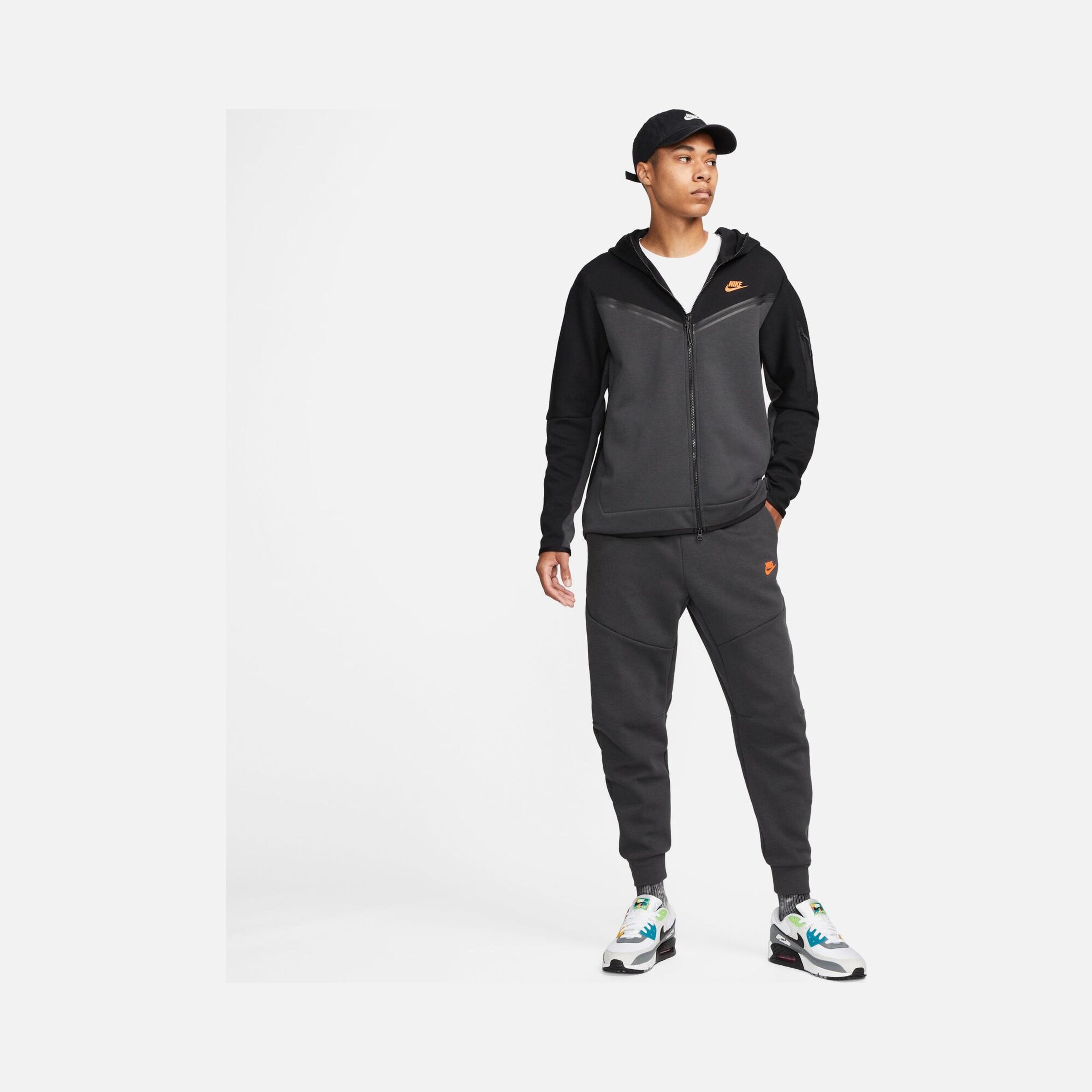 Nike Sportswear Windrunner Tech Fleece Full-Zip Hoodie Erkek Sweatshirt