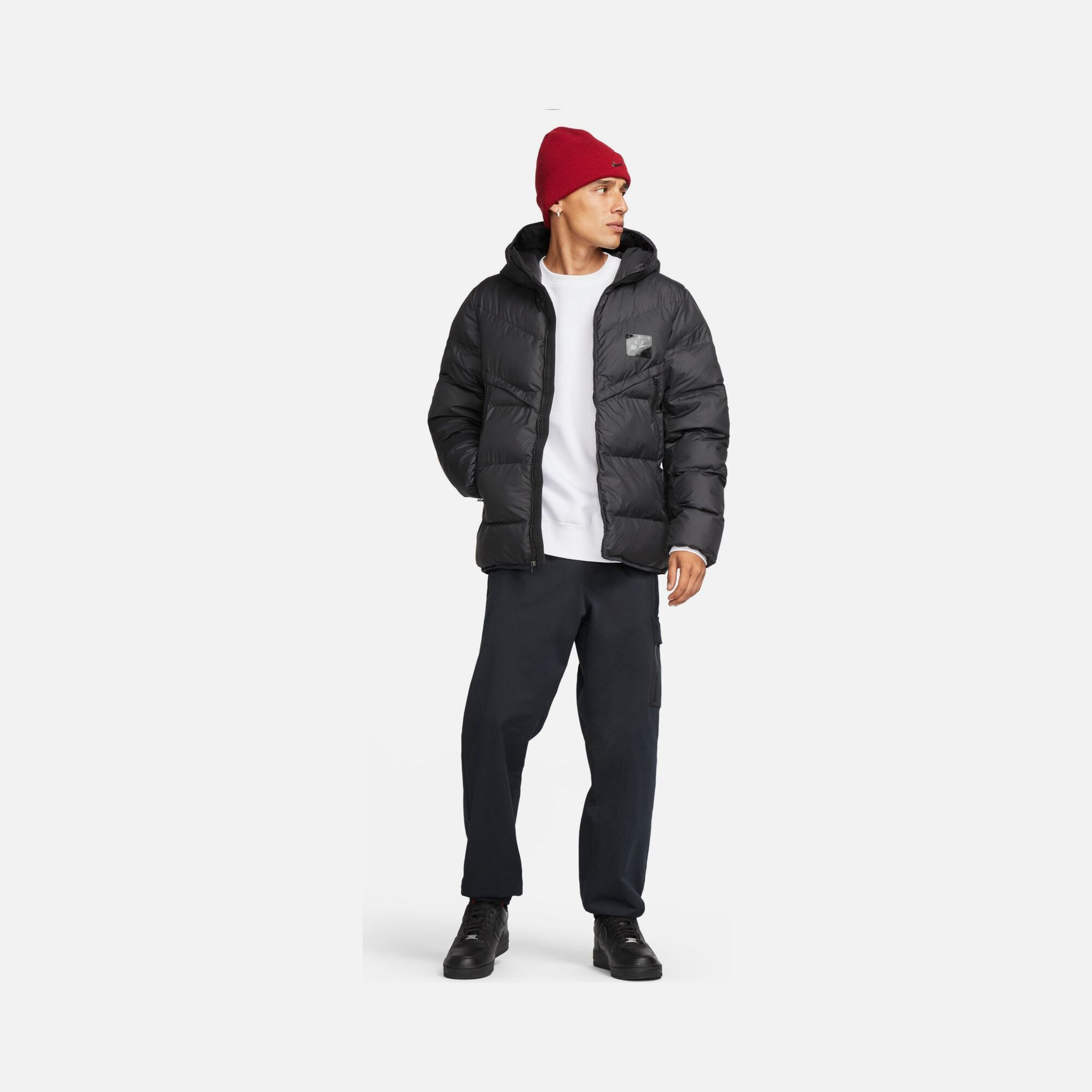 Nike Sportswear Storm-Fit Windrunner Air Max Full-Zip Hoodie Erkek Mont