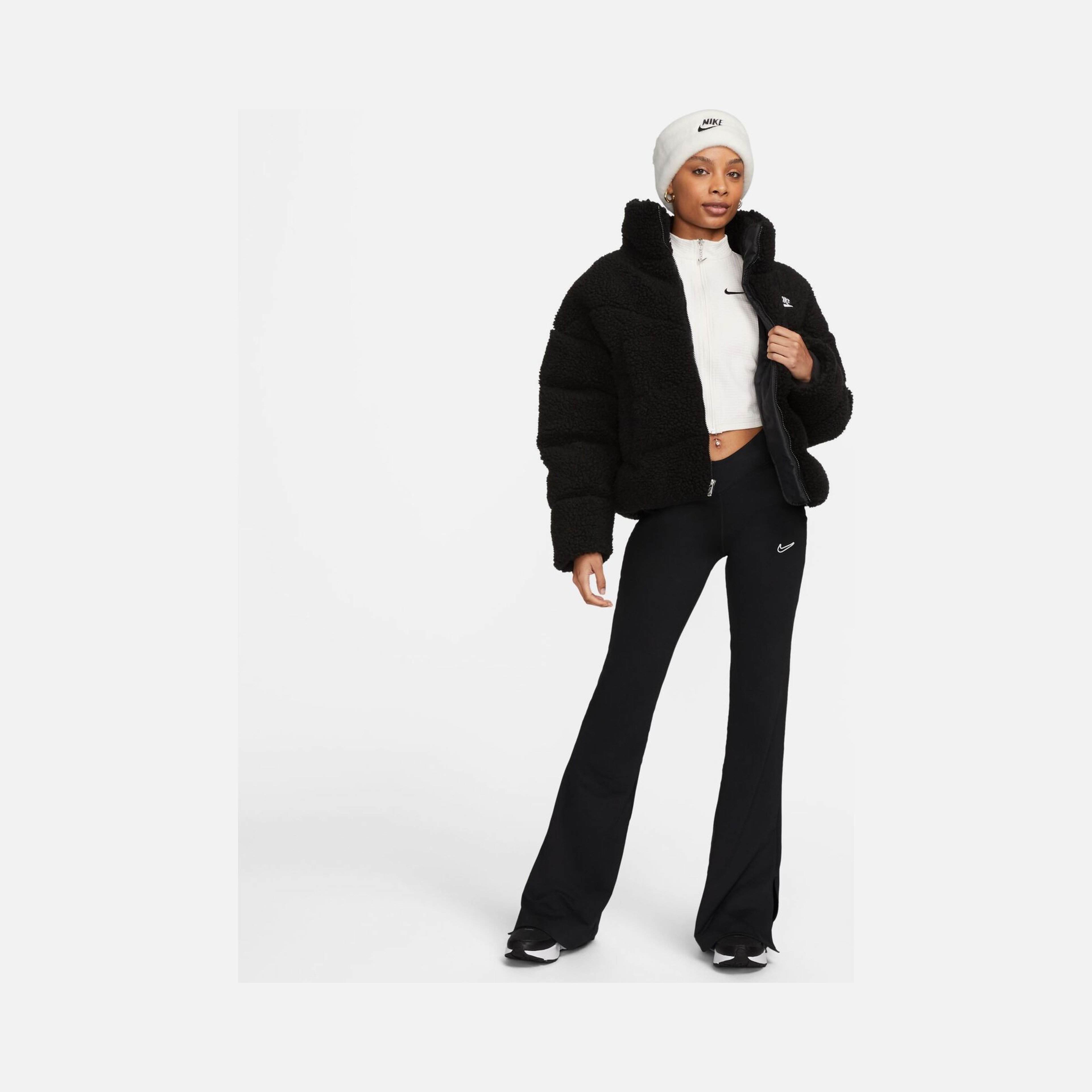 Nike Sportswear Therma-Fit City Series Synthetic Fill High-Pile Fleece Full-Zip Kadın Ceket