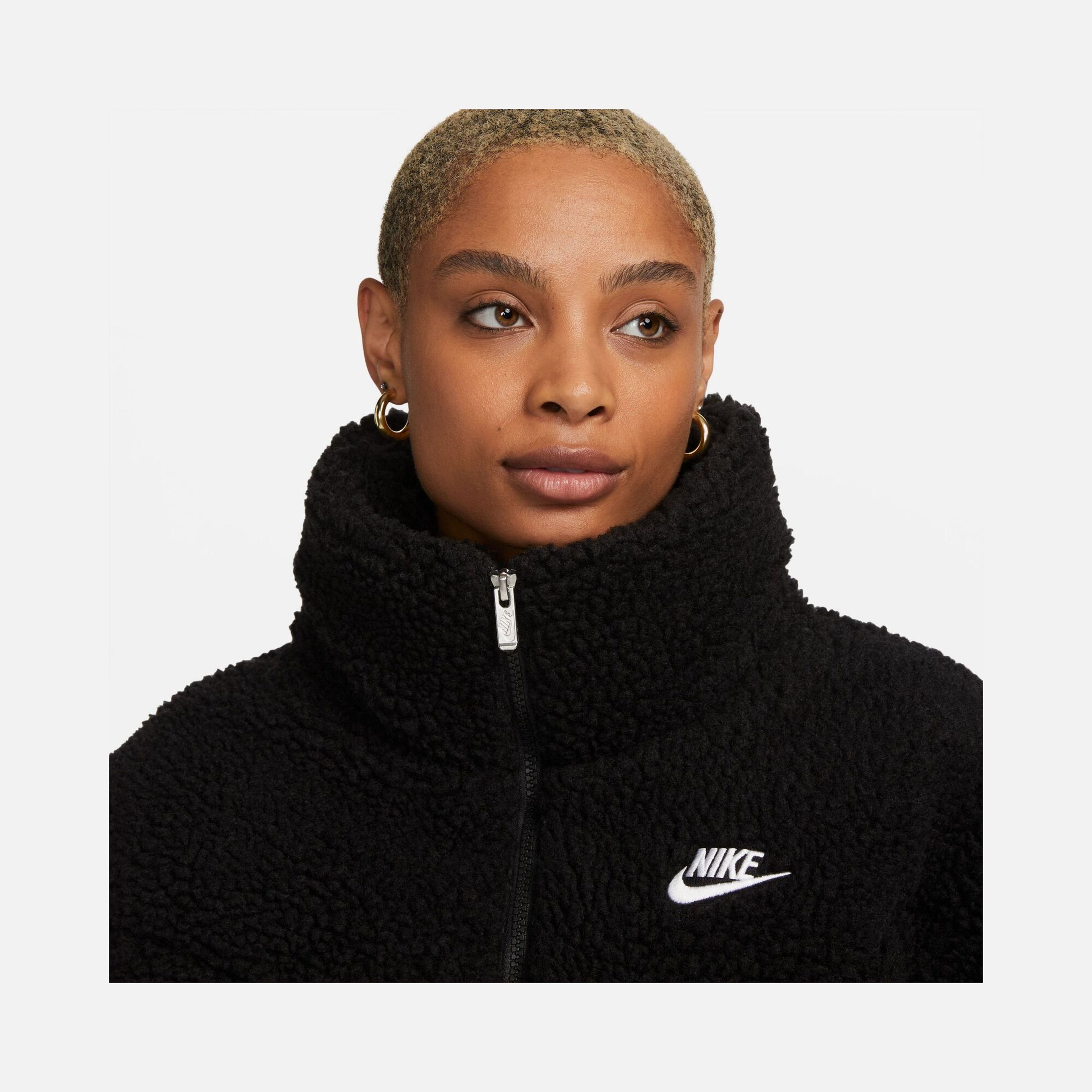 Nike Sportswear Therma-Fit City Series Synthetic Fill High-Pile Fleece Full-Zip Kadın Ceket