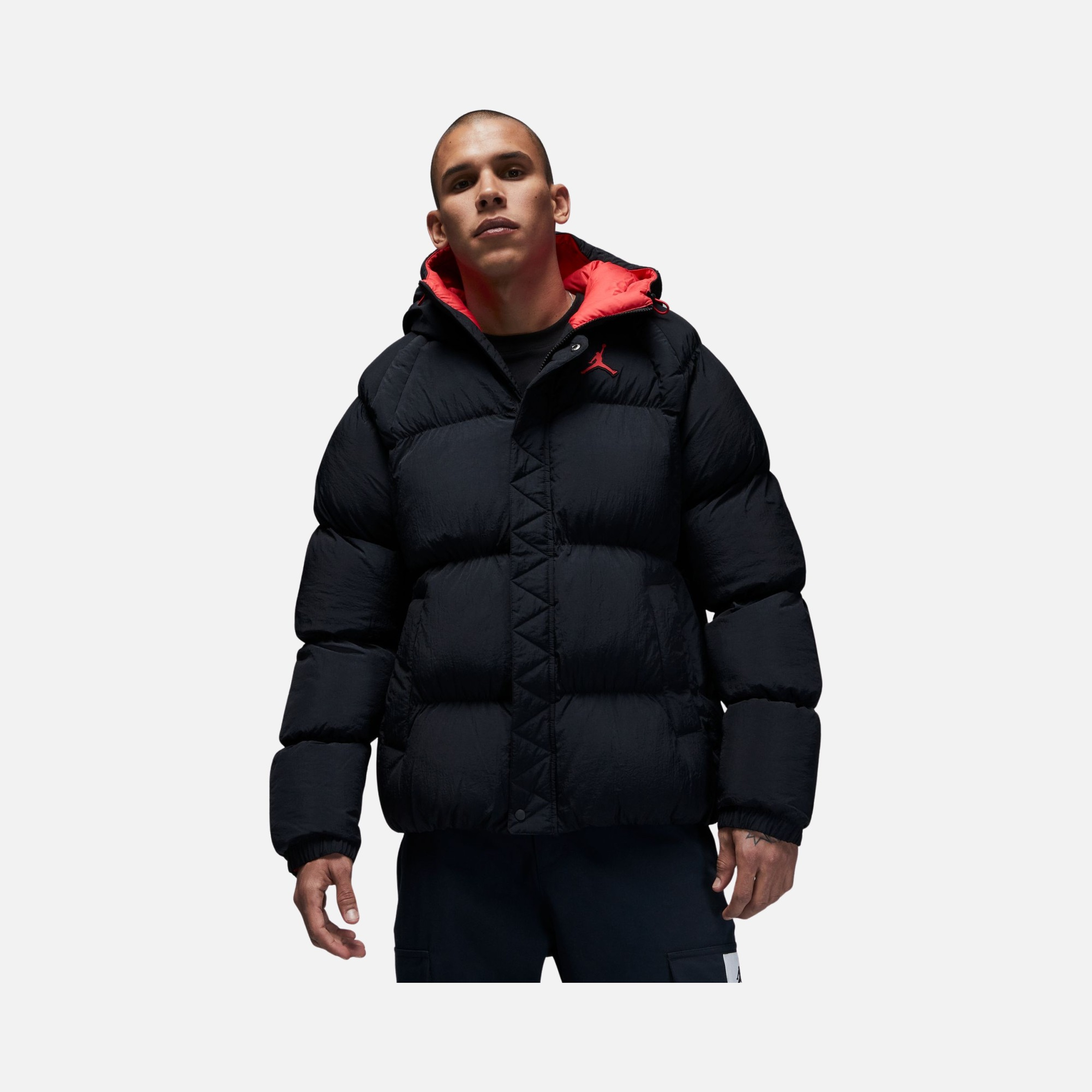 Nike Jordan Essential Puffer Full-Zip Hoodie Erkek Mont